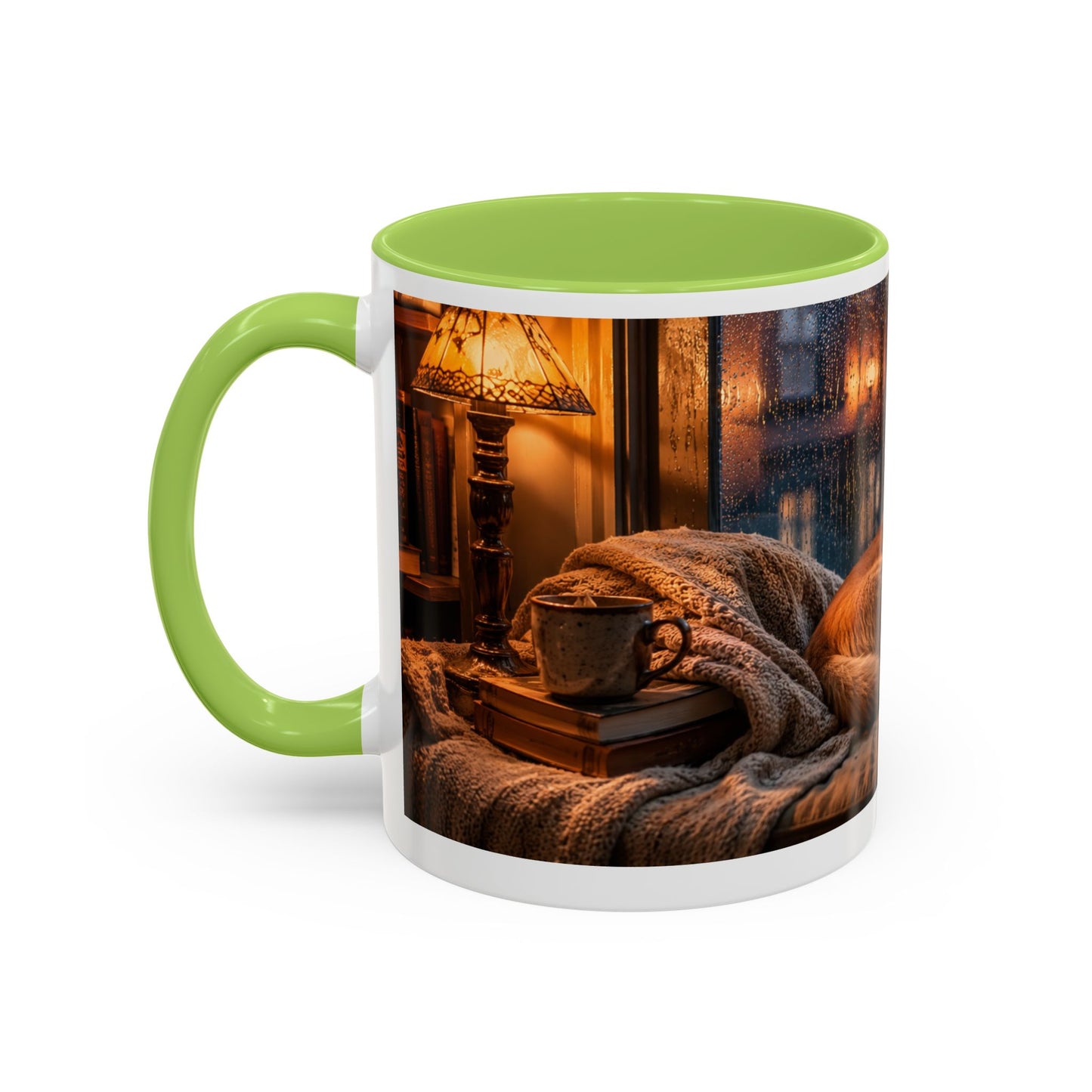 Corgi Warm Reading Nook Coffee Mug (11oz)