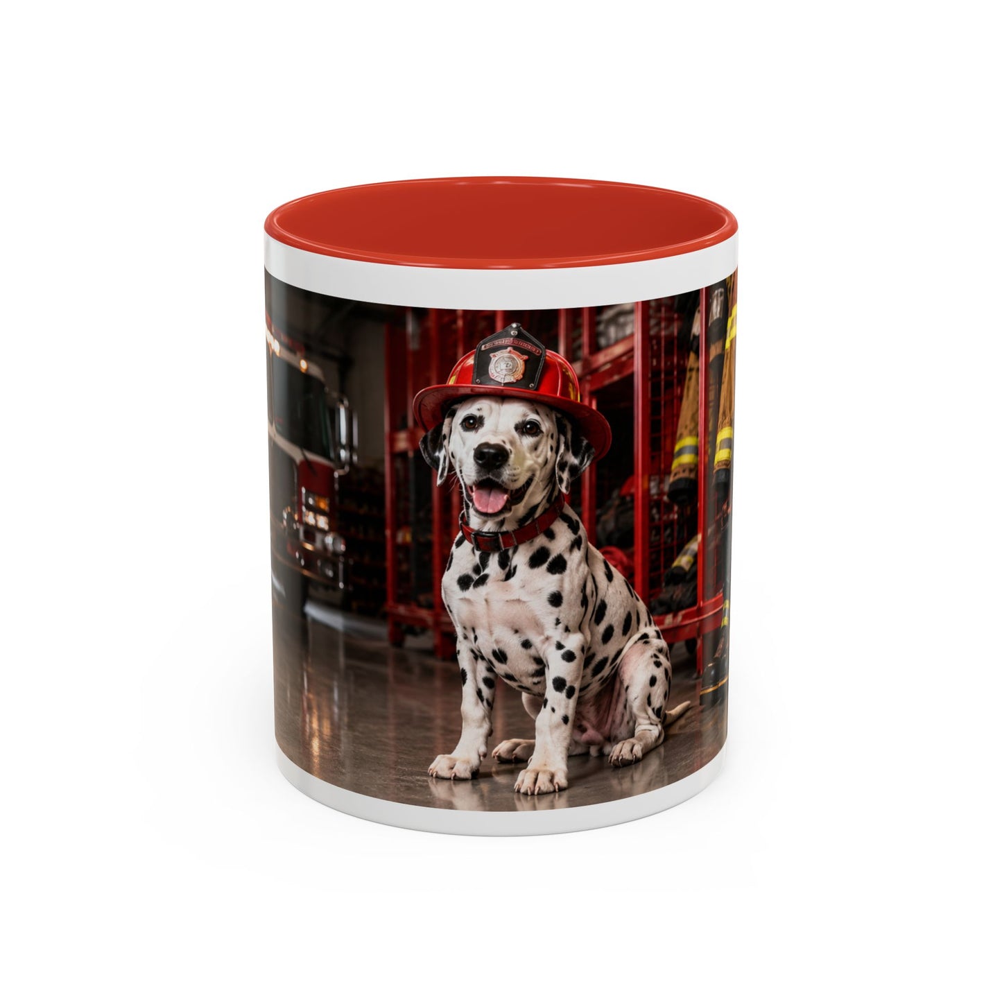 Firefighter Dalmatian Coffee Mug  (11oz)