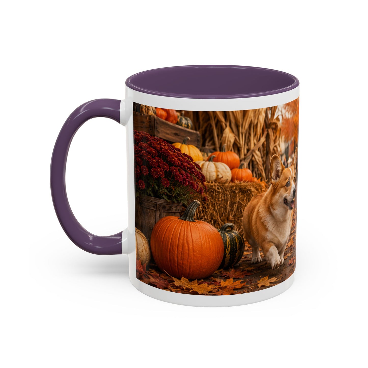Corgi Fall Holiday Coffee Mug (11oz)
