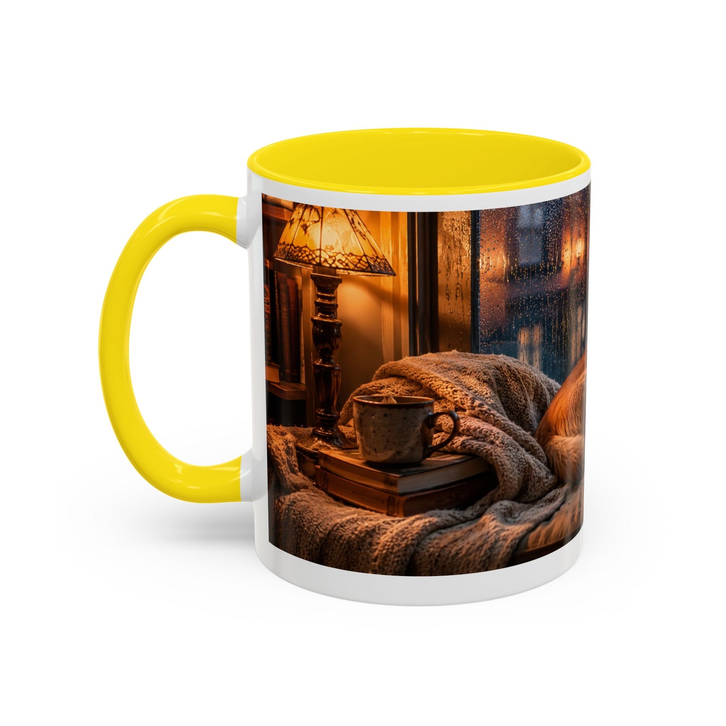 Corgi Warm Reading Nook Coffee Mug (11oz)