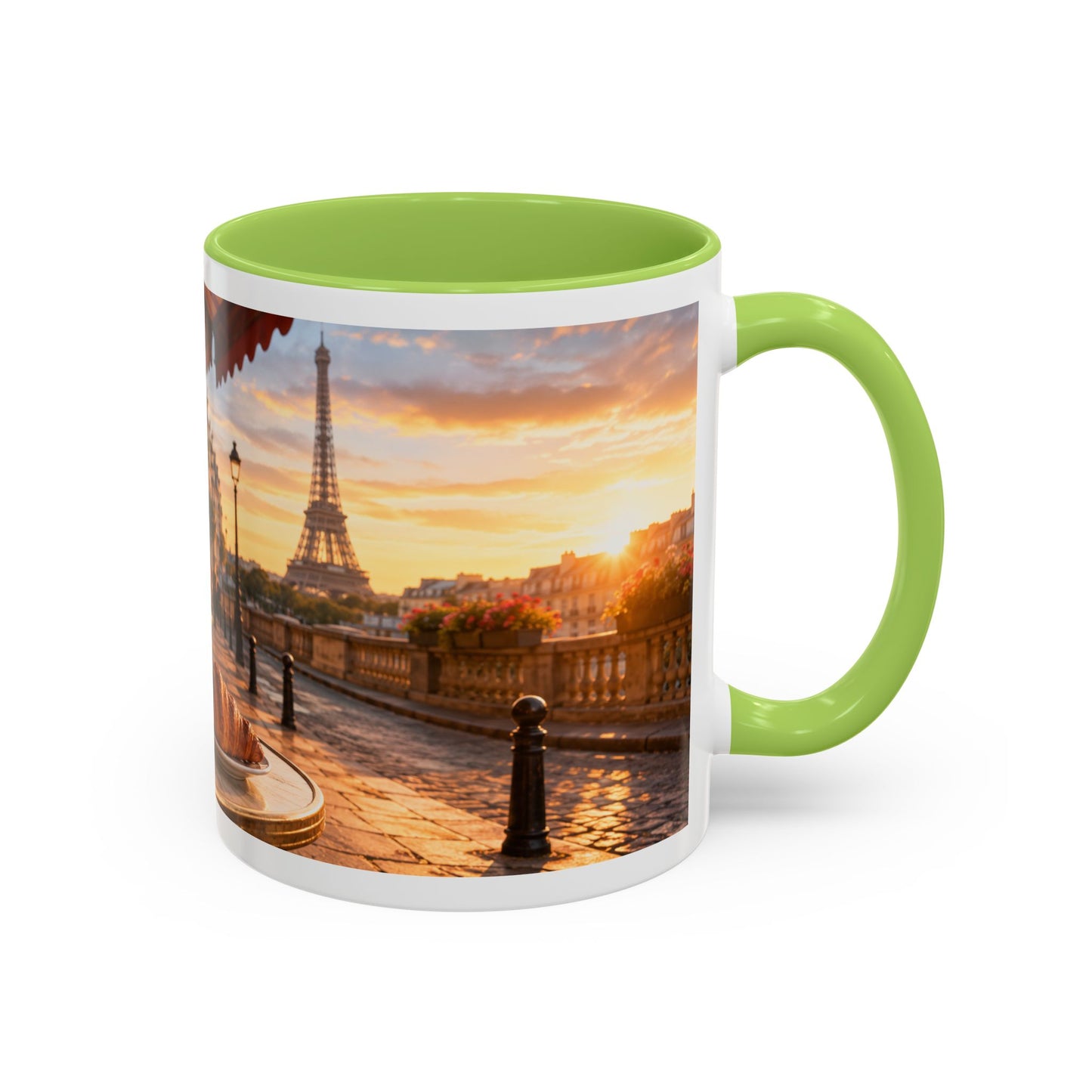 French Bulldog Paris Café Coffee Mug (11oz)