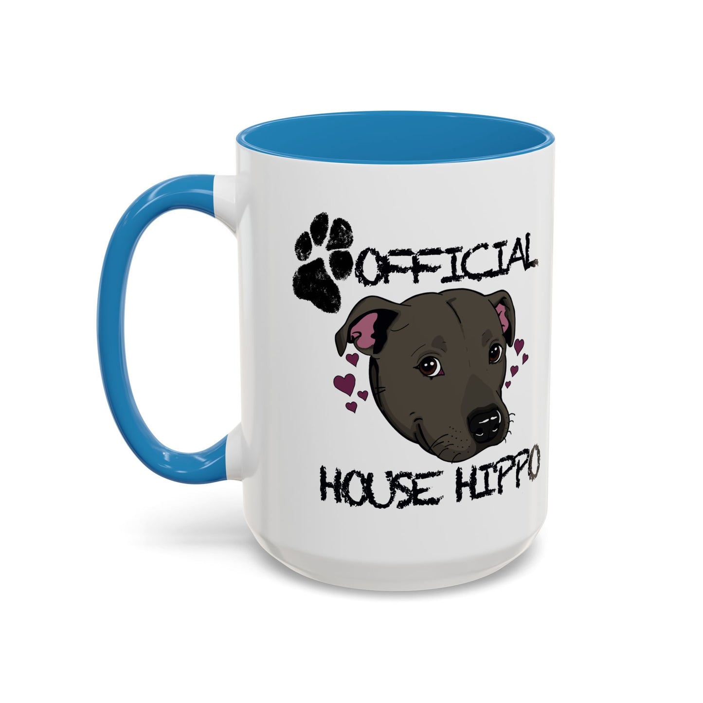 House Hippo Pawprint Mug (11 and 15oz)