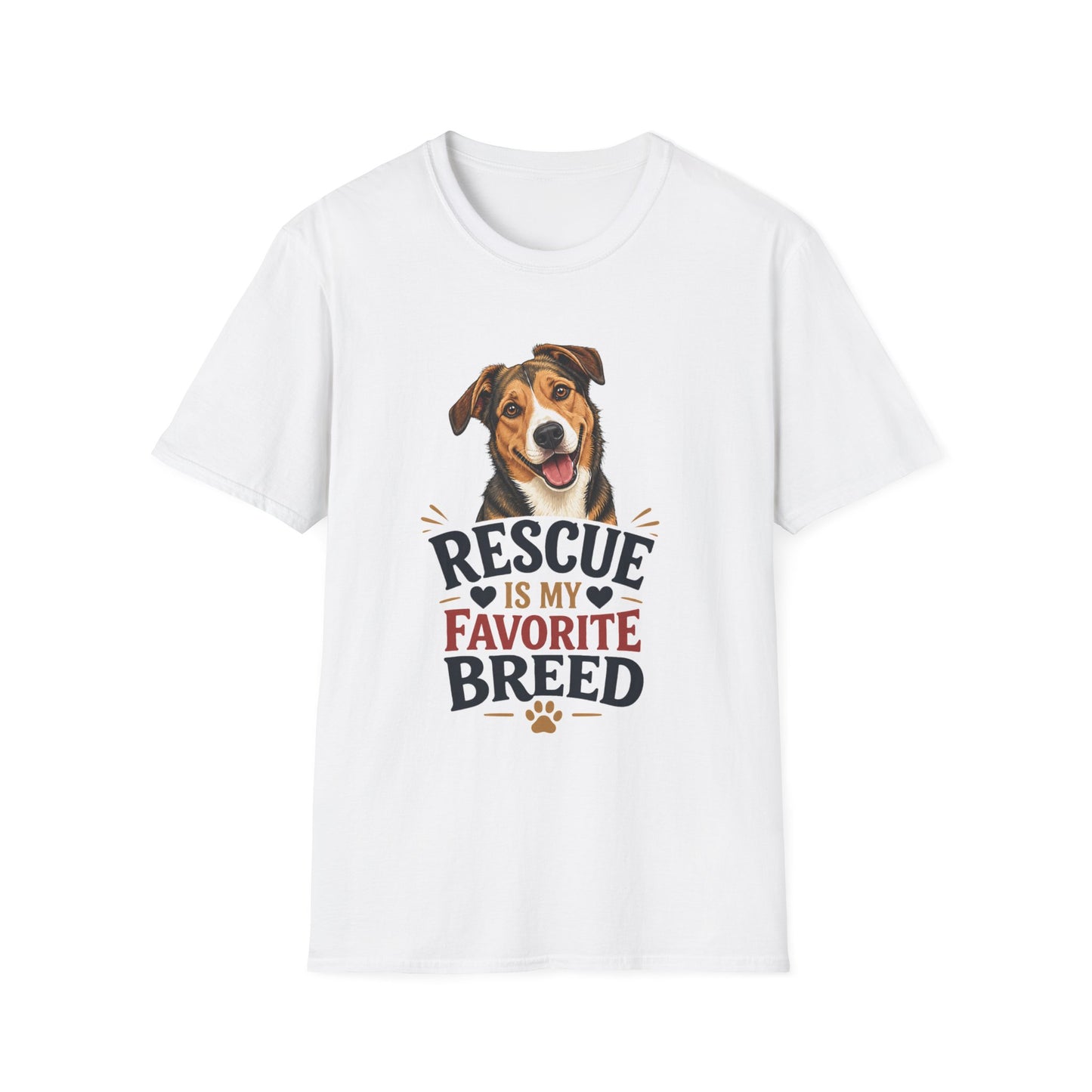 Rescue Is My Favorite Breed T-Shirt