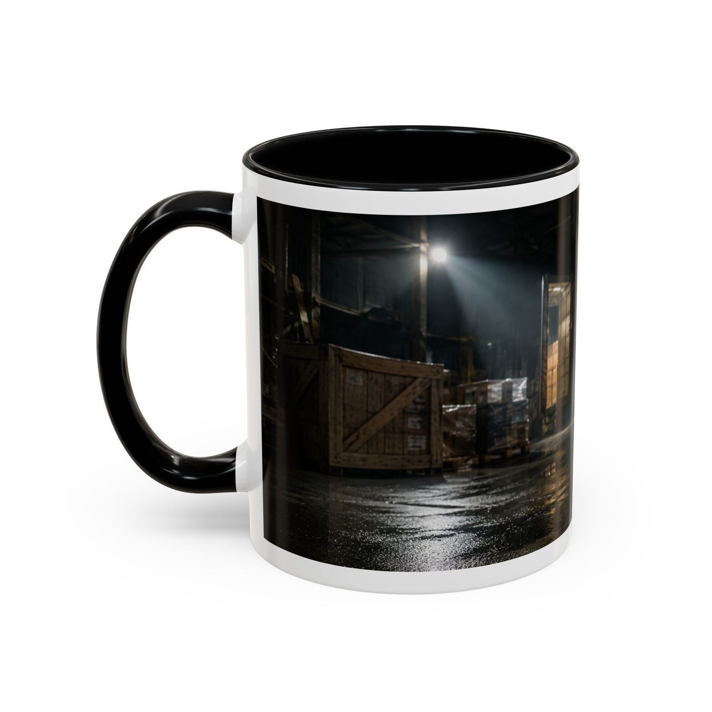 German Shepherd Police Dog Accent Mug (11oz)