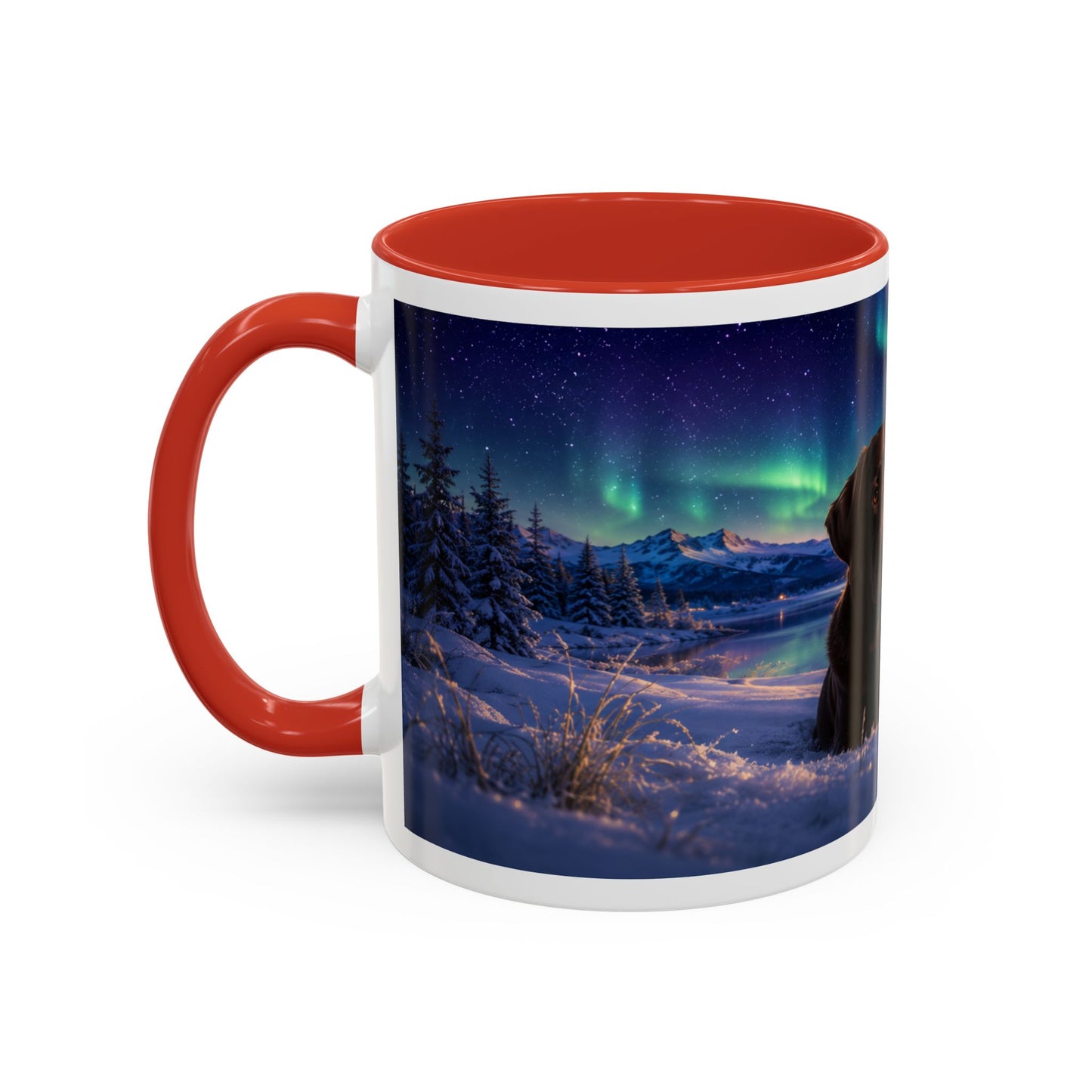 Chocolate Lab Aurora Coffee Mug (11oz)
