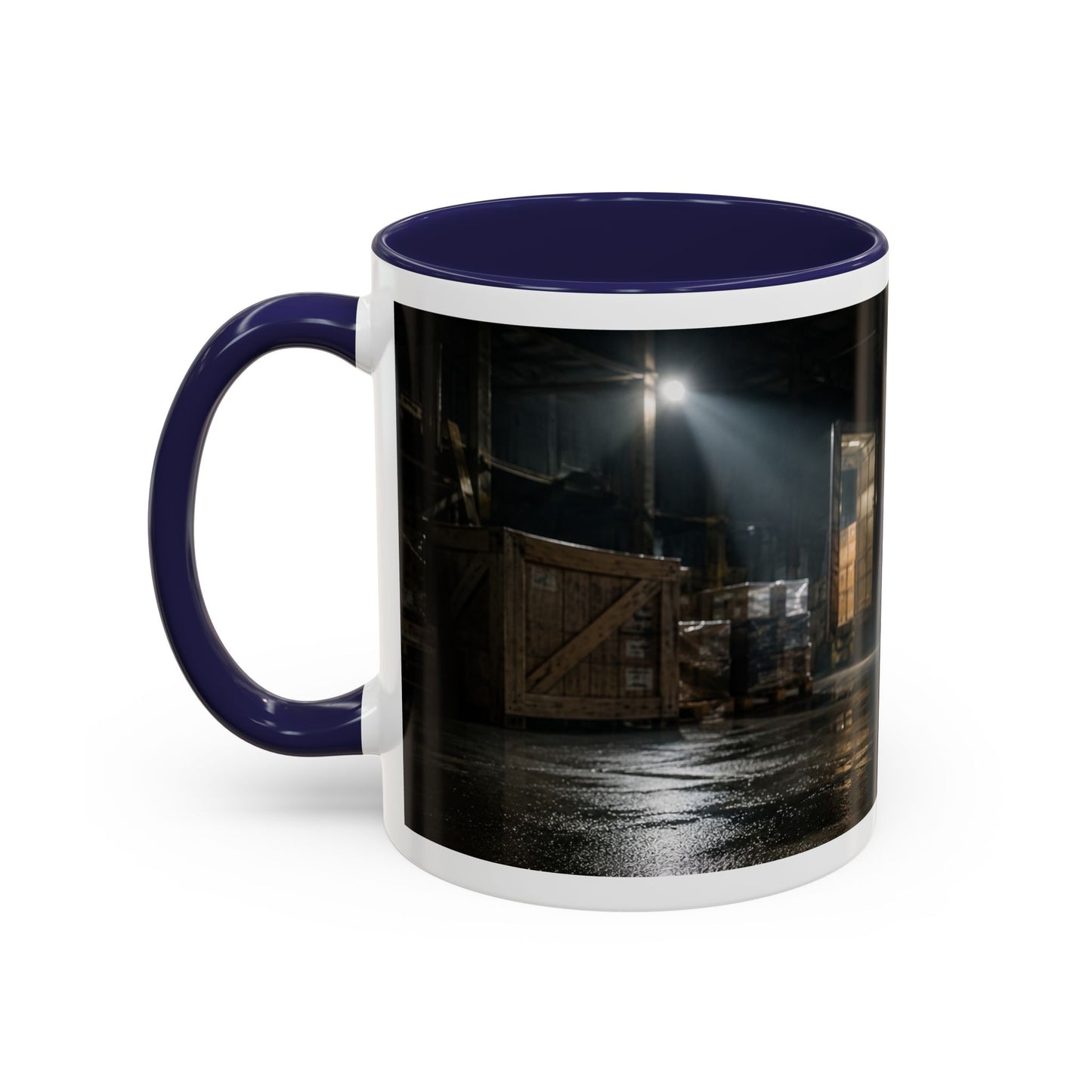 German Shepherd Police Dog Accent Mug (11oz)