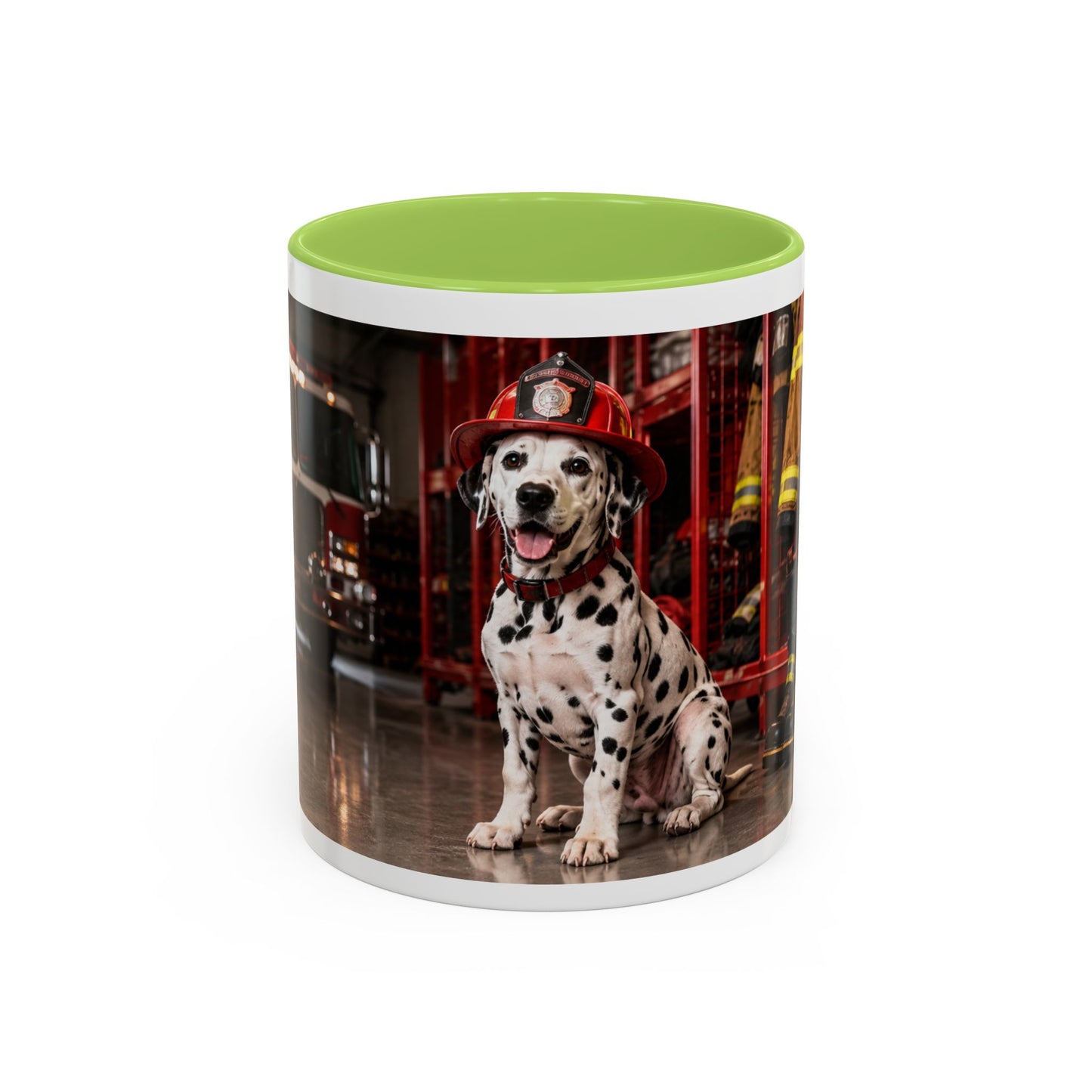 Firefighter Dalmatian Coffee Mug  (11oz)