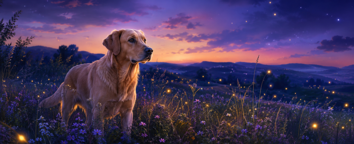 Golden Retriever Sunset Coffee Mug  (11oz)