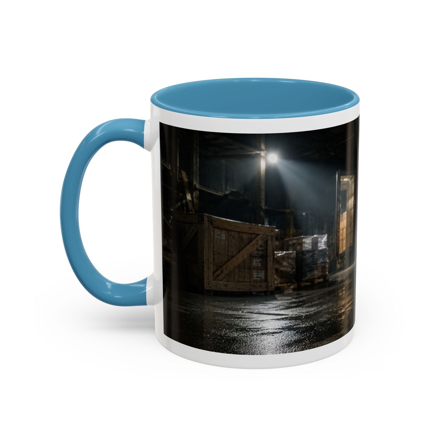 German Shepherd Police Dog Accent Mug (11oz)