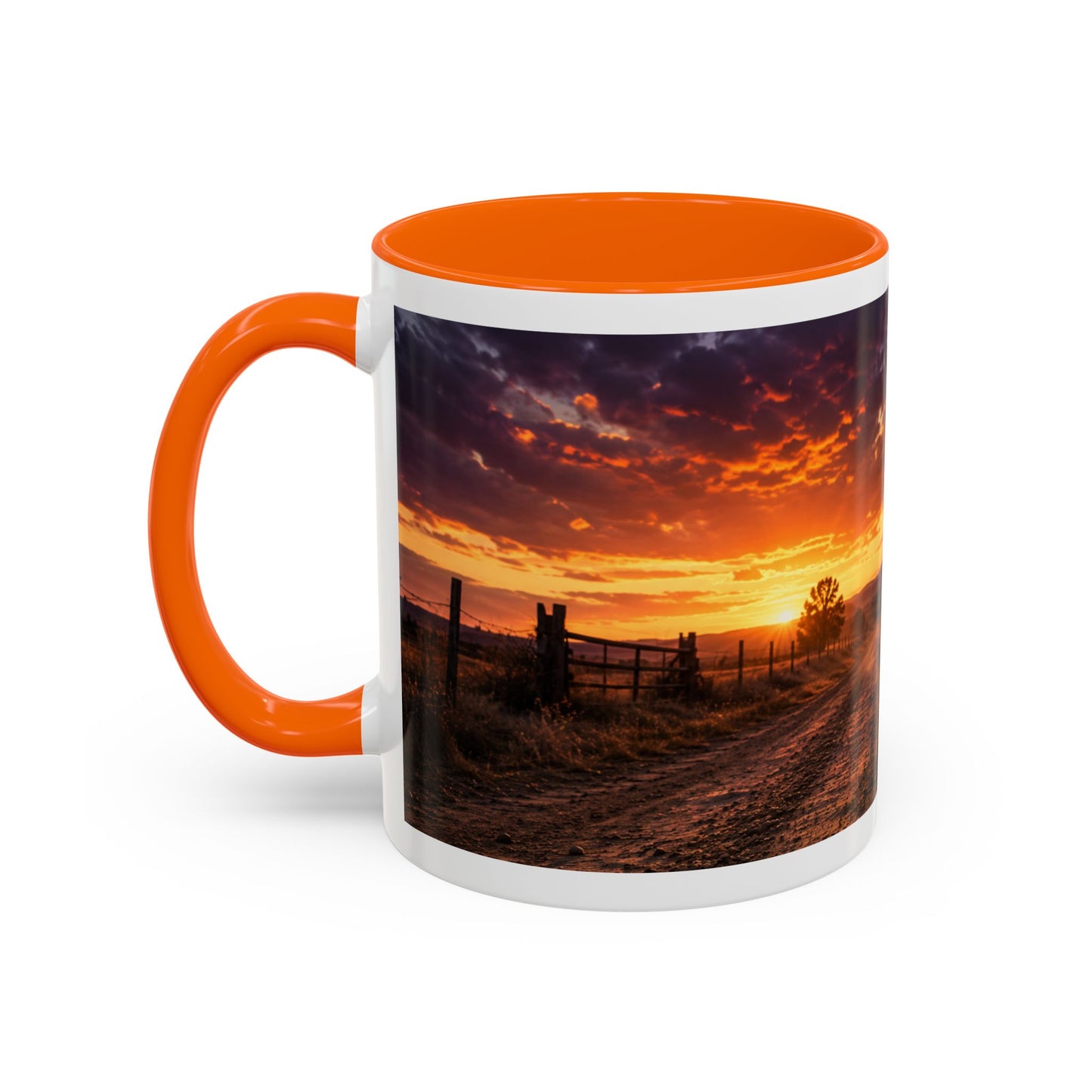Police K9 Coffee Mug - German Shepherd with Patrol SUV at Sunset (11/15oz)