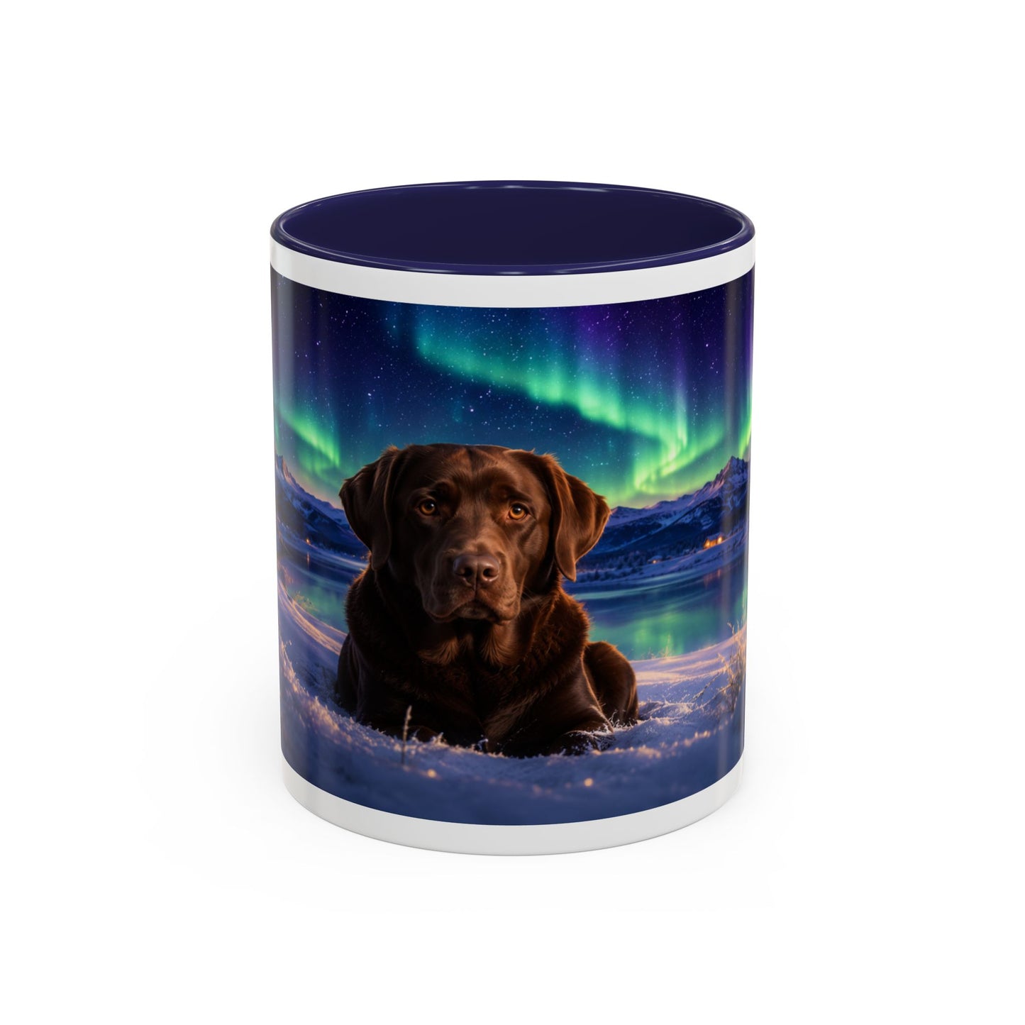 Chocolate Lab Aurora Coffee Mug (11oz)