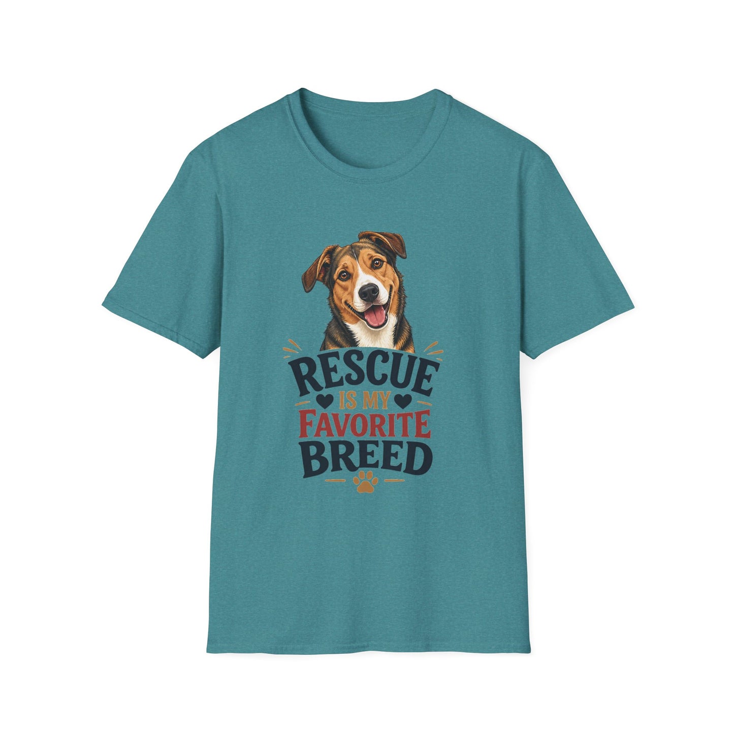 Rescue Is My Favorite Breed T-Shirt