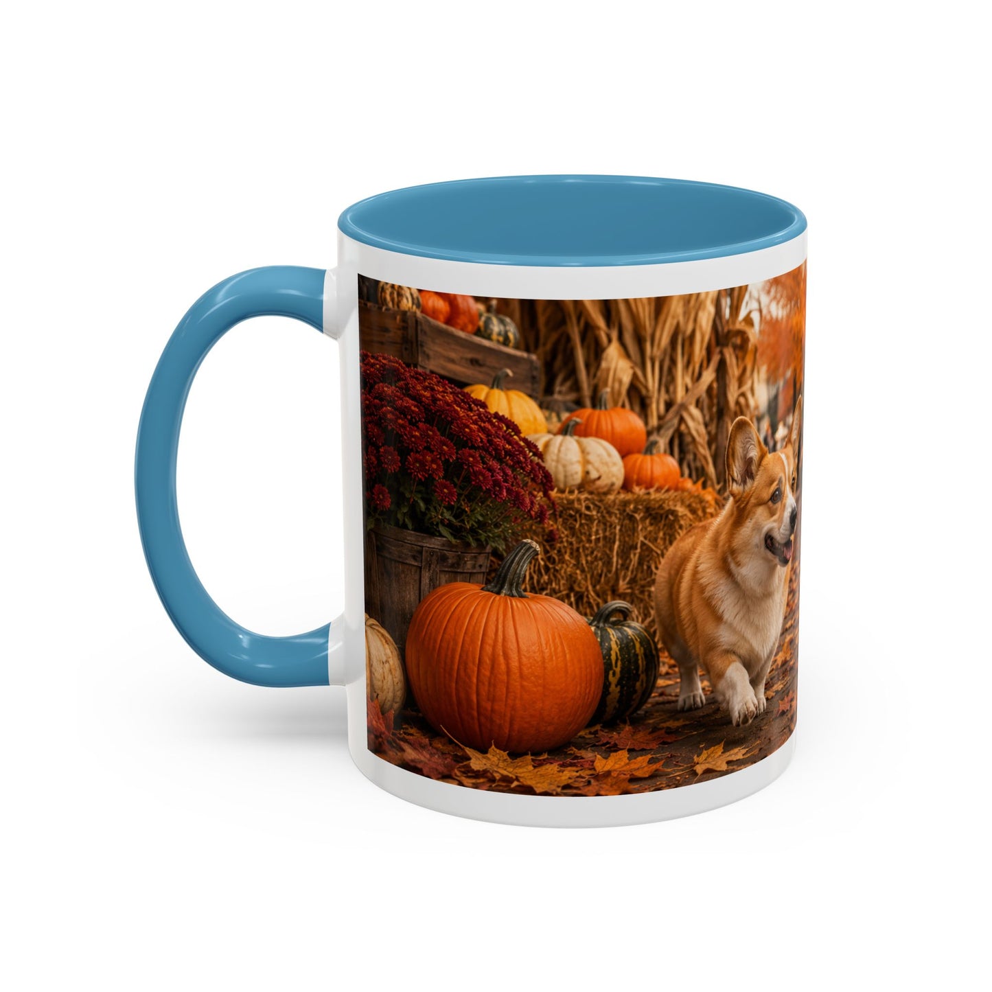 Corgi Fall Holiday Coffee Mug (11oz)