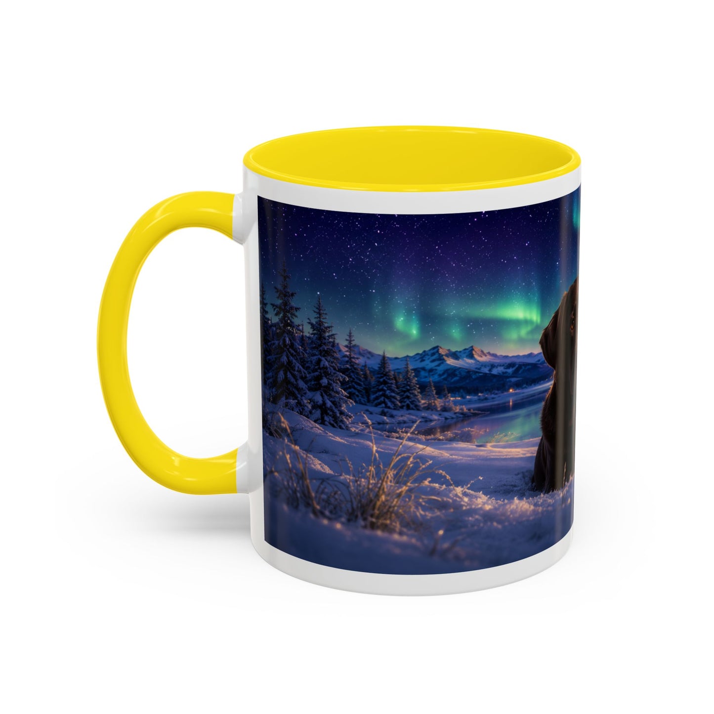 Chocolate Lab Aurora Coffee Mug (11oz)