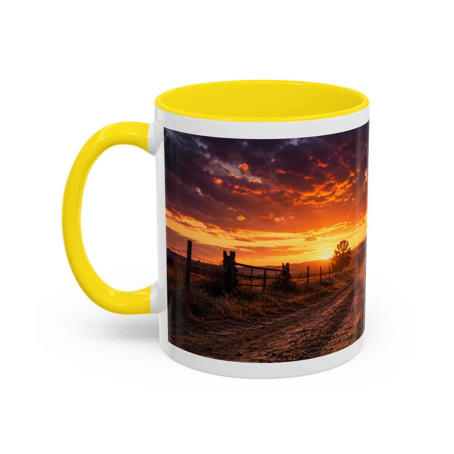 Police K9 Coffee Mug - German Shepherd with Patrol SUV at Sunset (11/15oz)