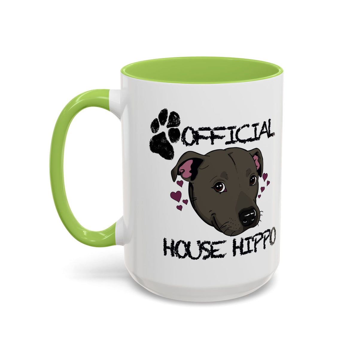 House Hippo Pawprint Mug (11 and 15oz)