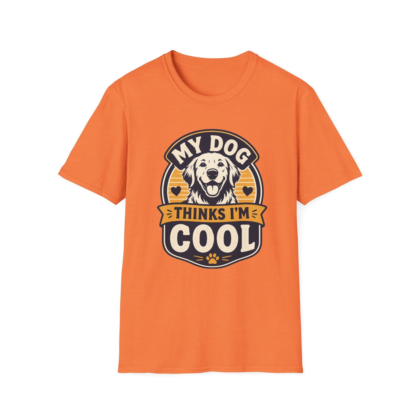 Dog T-Shirt — My Dog Thinks I'm Cool