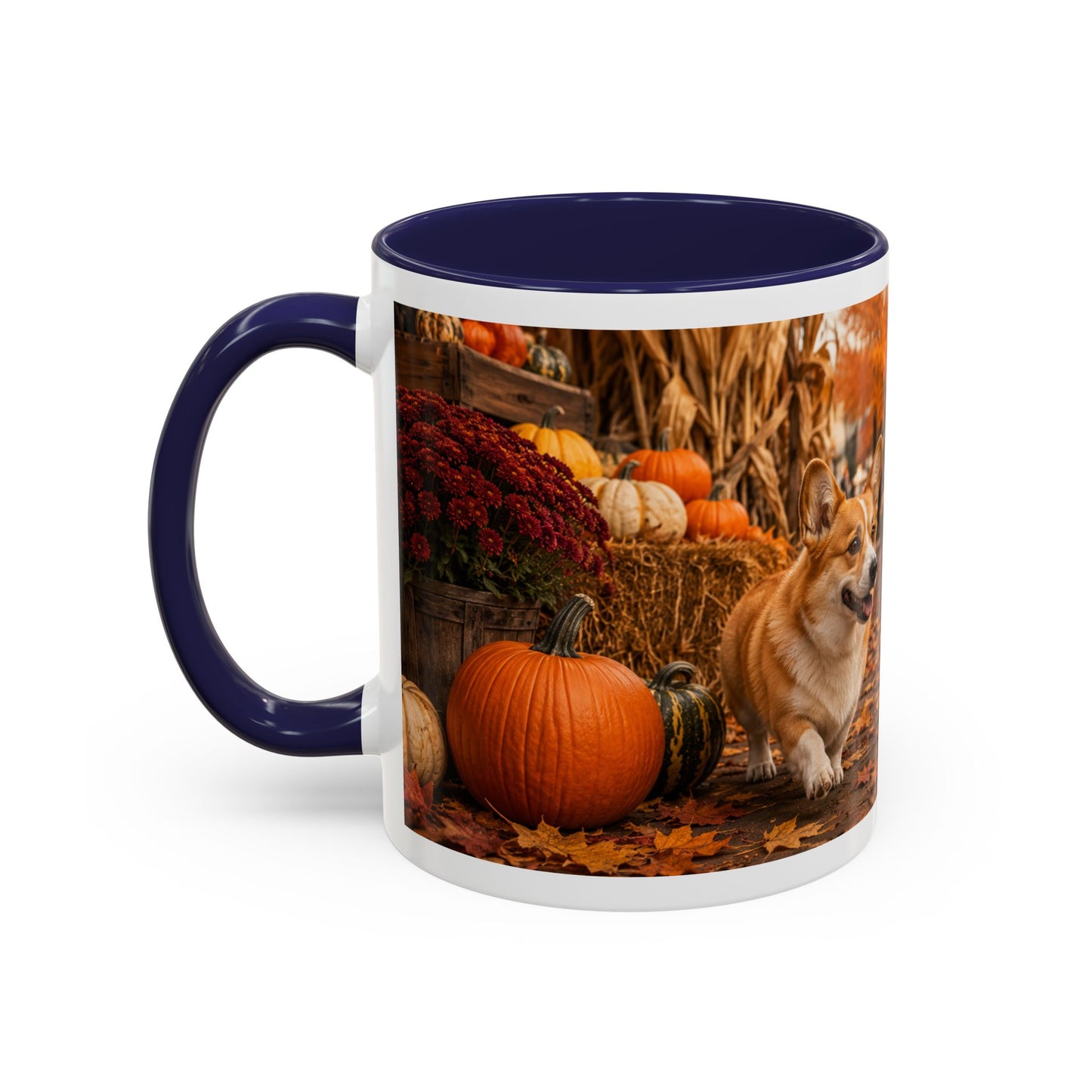 Corgi Fall Holiday Coffee Mug (11oz)