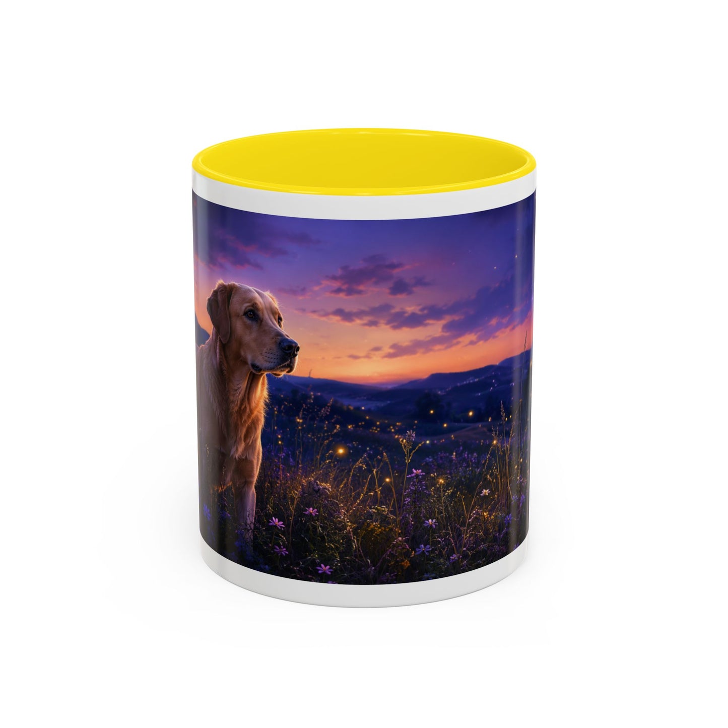 Golden Retriever Sunset Coffee Mug  (11oz)
