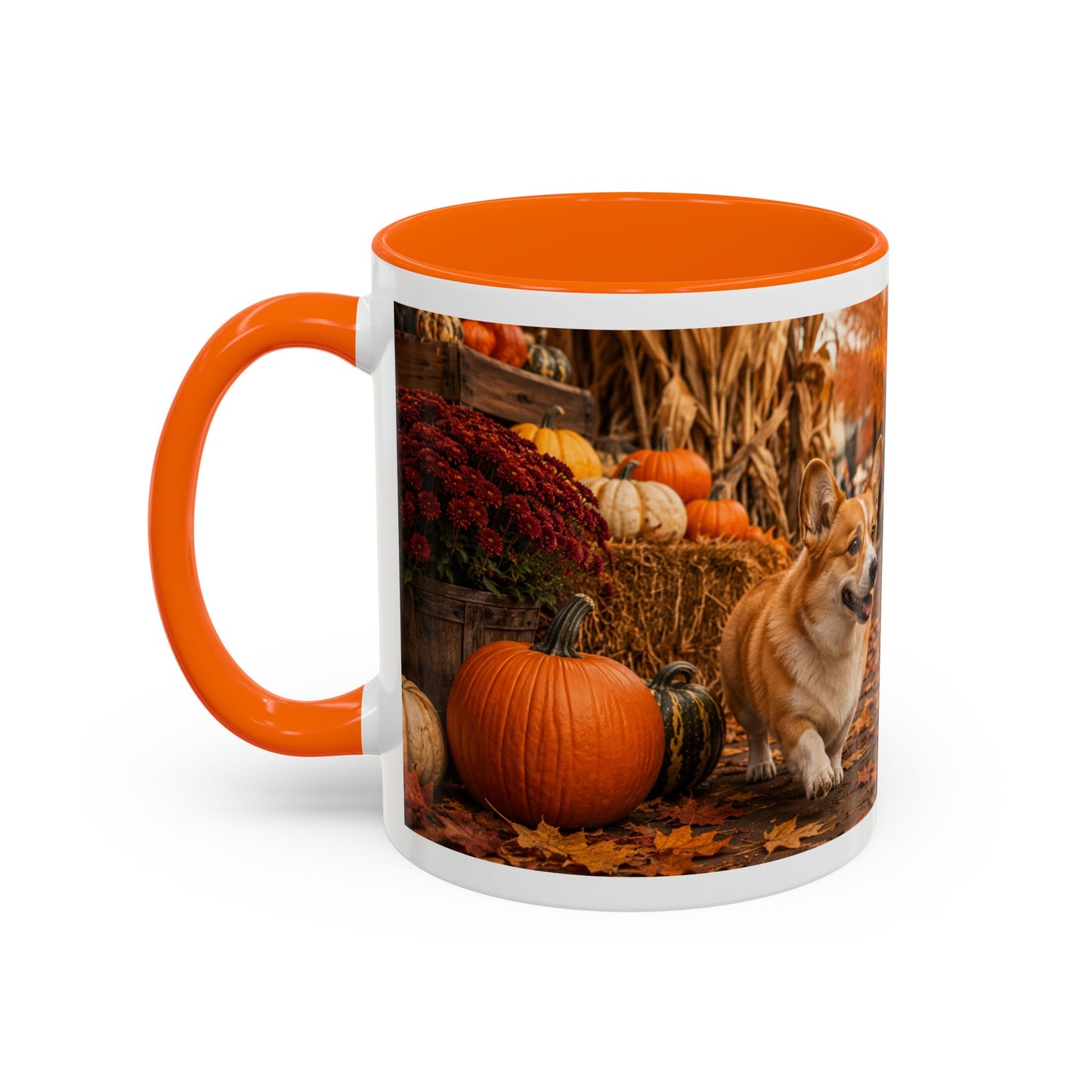 Corgi Fall Holiday Coffee Mug (11oz)