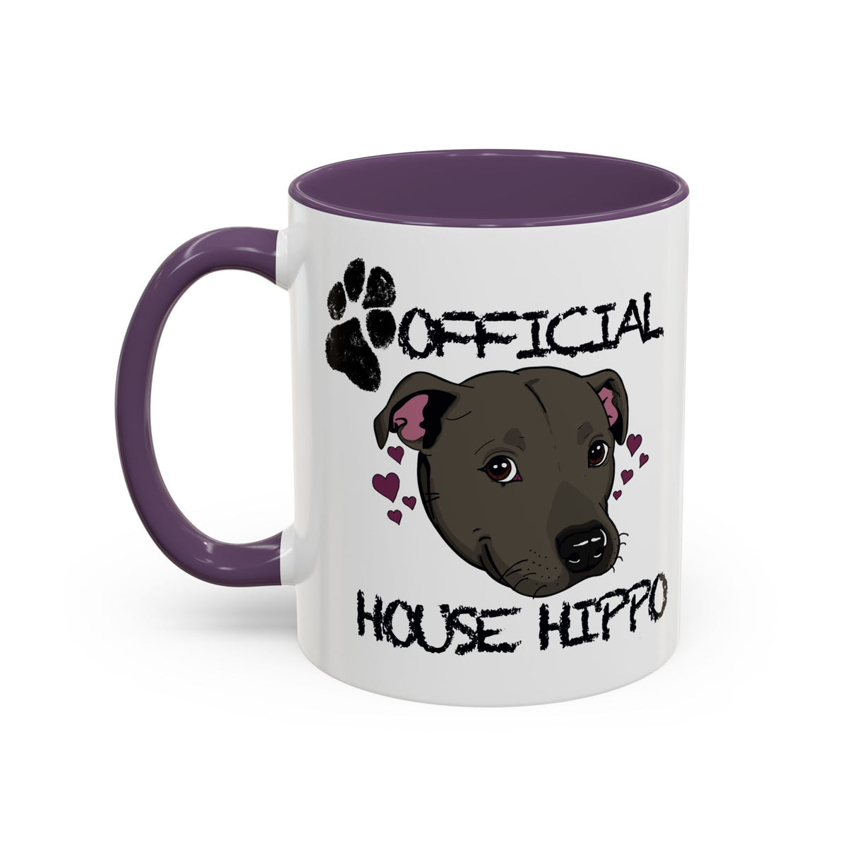 House Hippo Pawprint Mug (11 and 15oz)