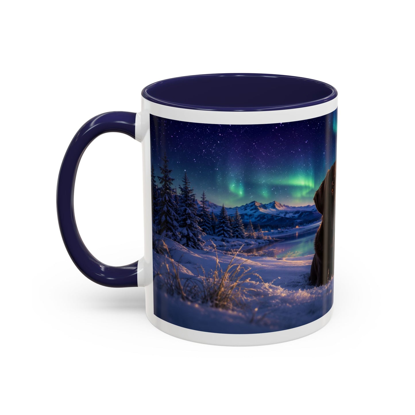 Chocolate Lab Aurora Coffee Mug (11oz)