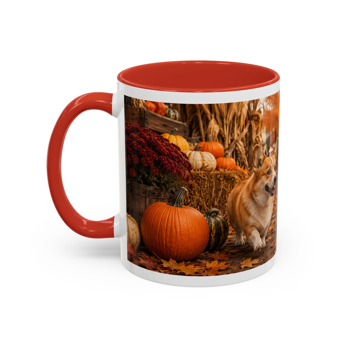 Corgi Fall Holiday Coffee Mug (11oz)