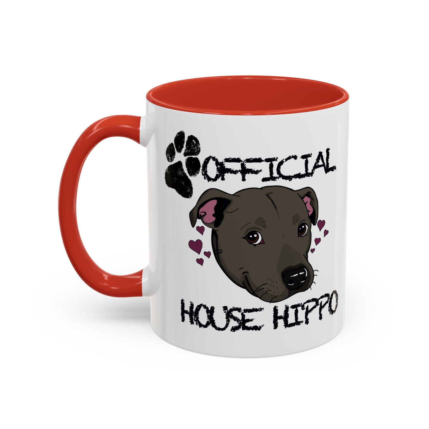 House Hippo Pawprint Mug (11 and 15oz)