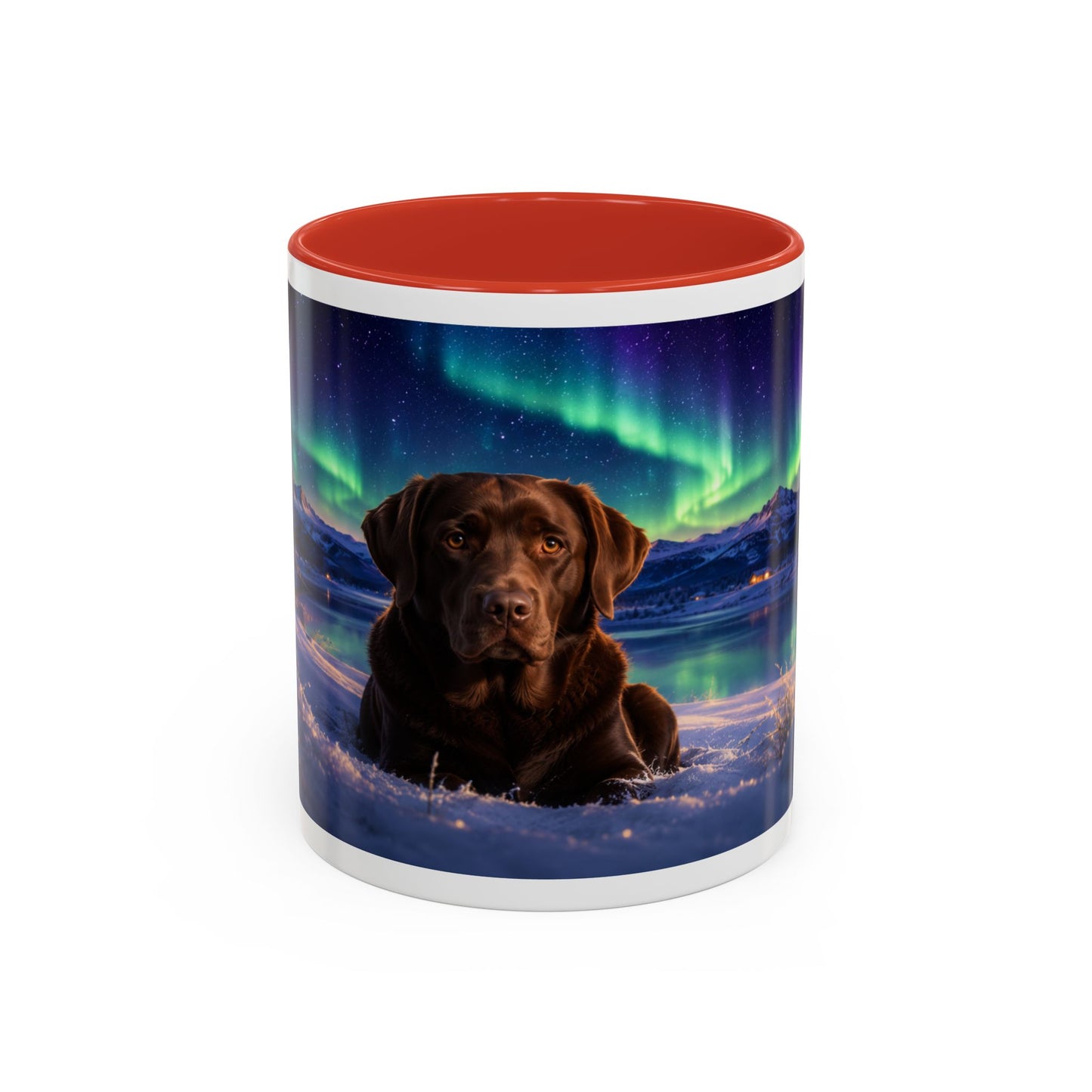 Chocolate Lab Aurora Coffee Mug (11oz)