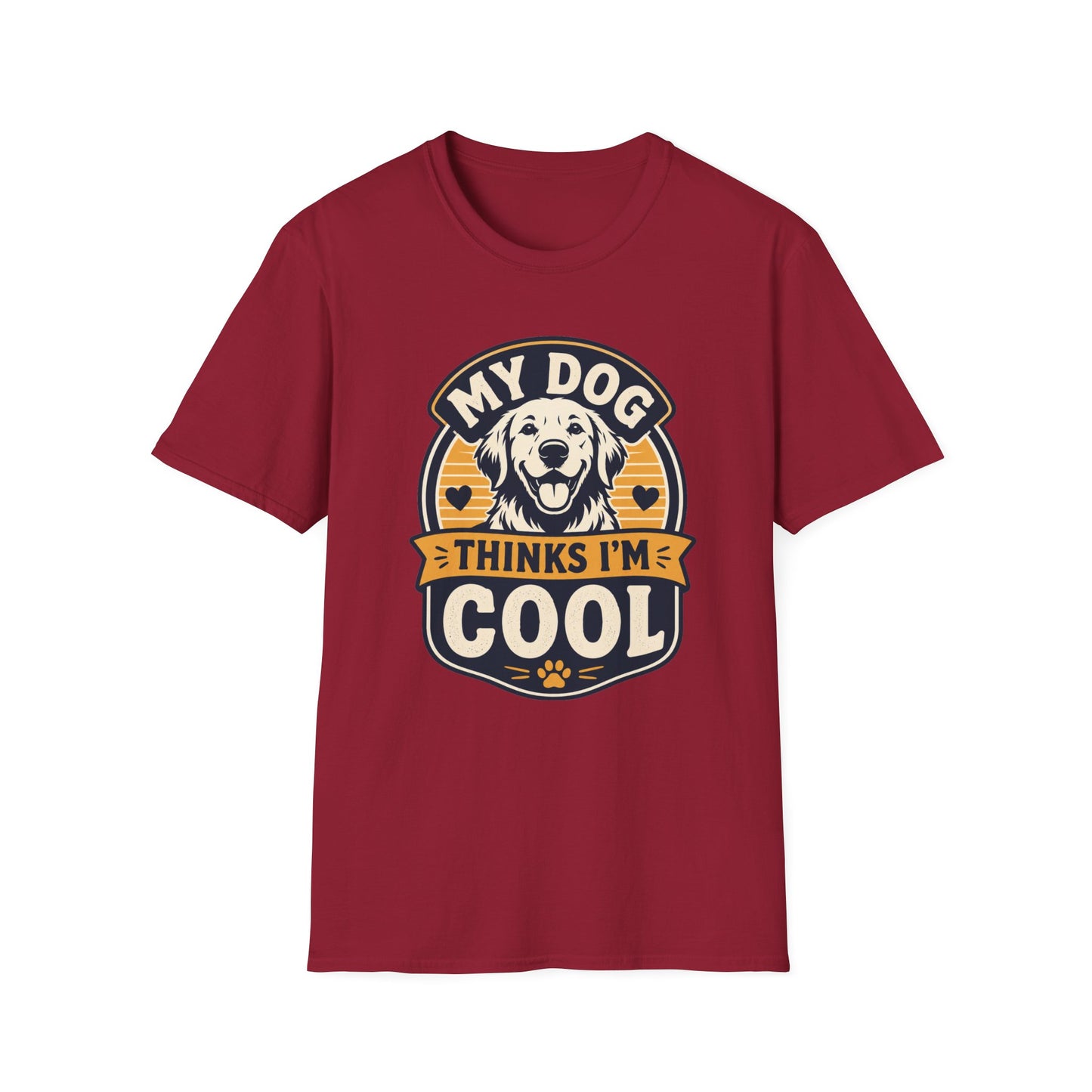 Dog T-Shirt — My Dog Thinks I'm Cool