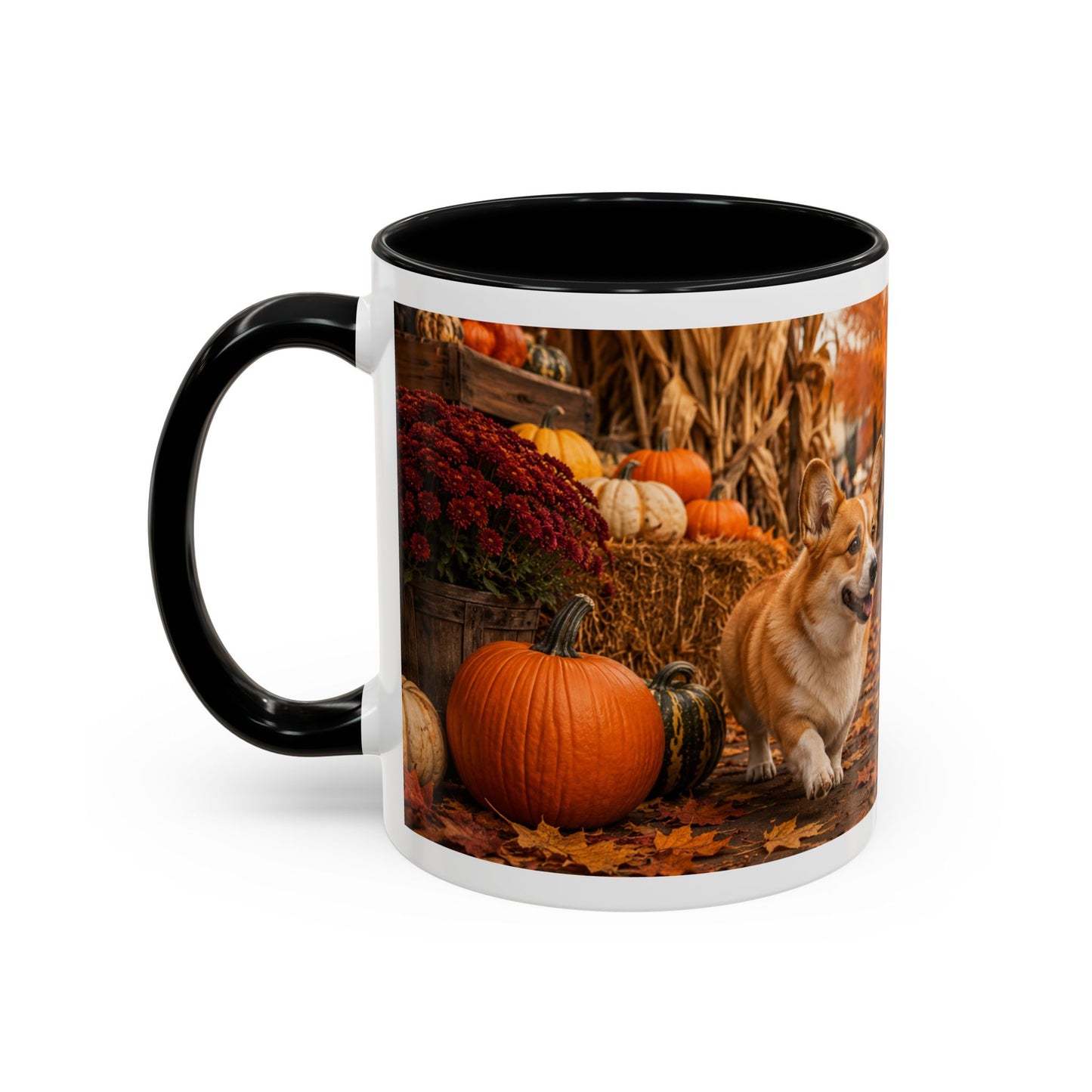 Corgi Fall Holiday Coffee Mug (11oz)