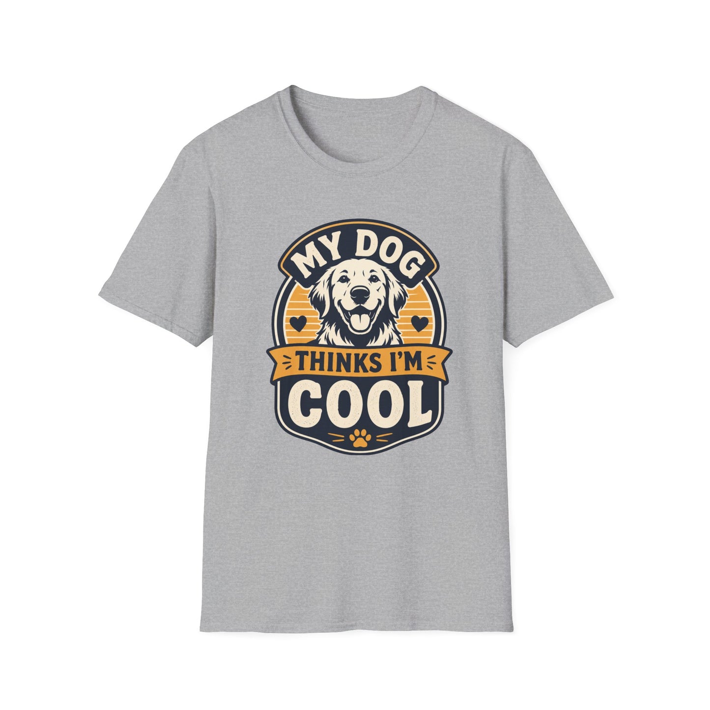 Dog T-Shirt — My Dog Thinks I'm Cool