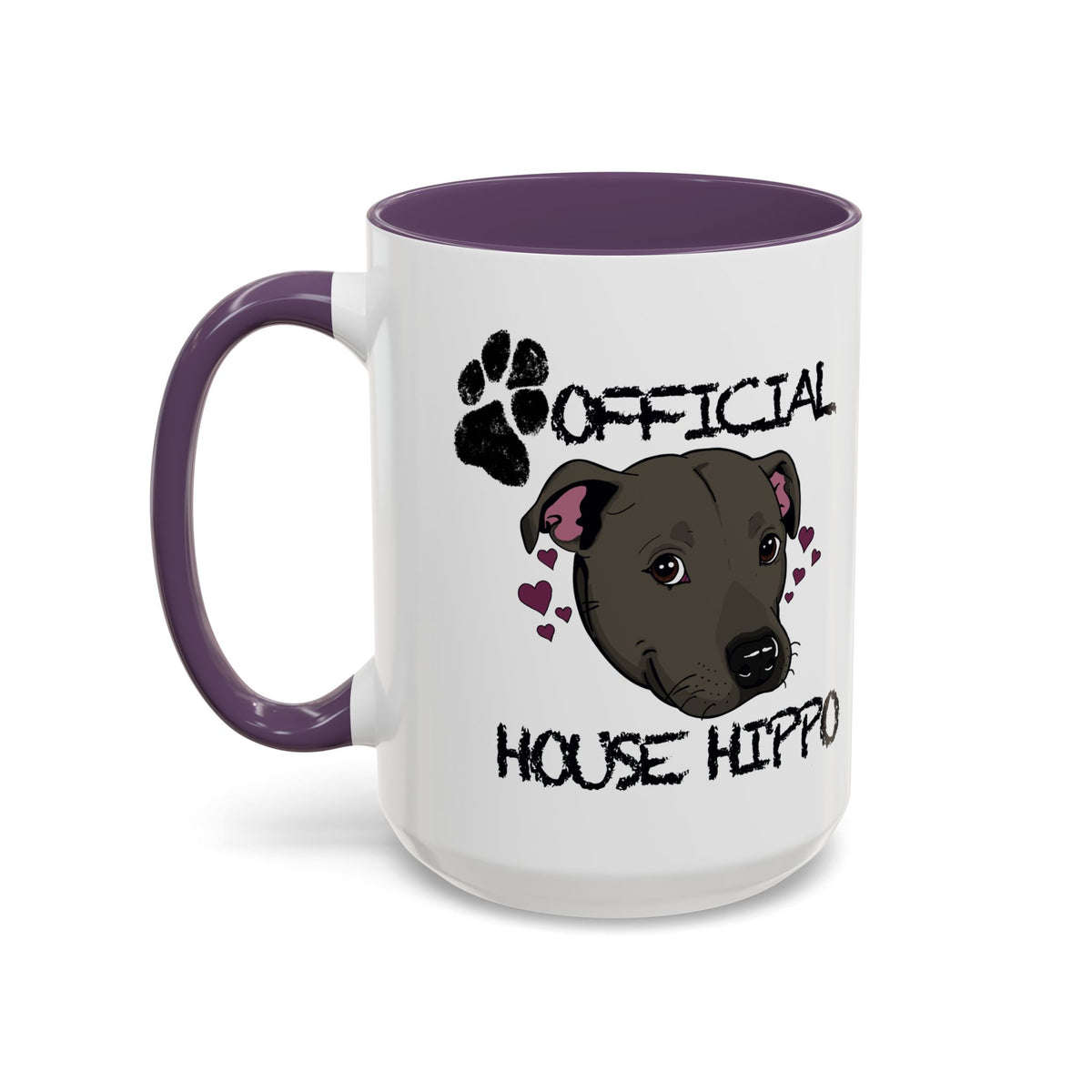House Hippo Pawprint Mug (11 and 15oz)