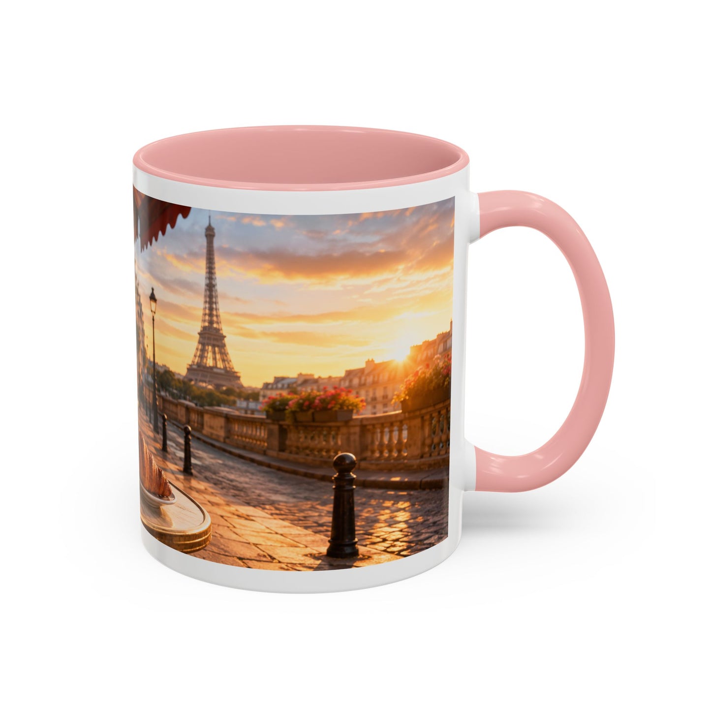 French Bulldog Paris Café Coffee Mug (11oz)