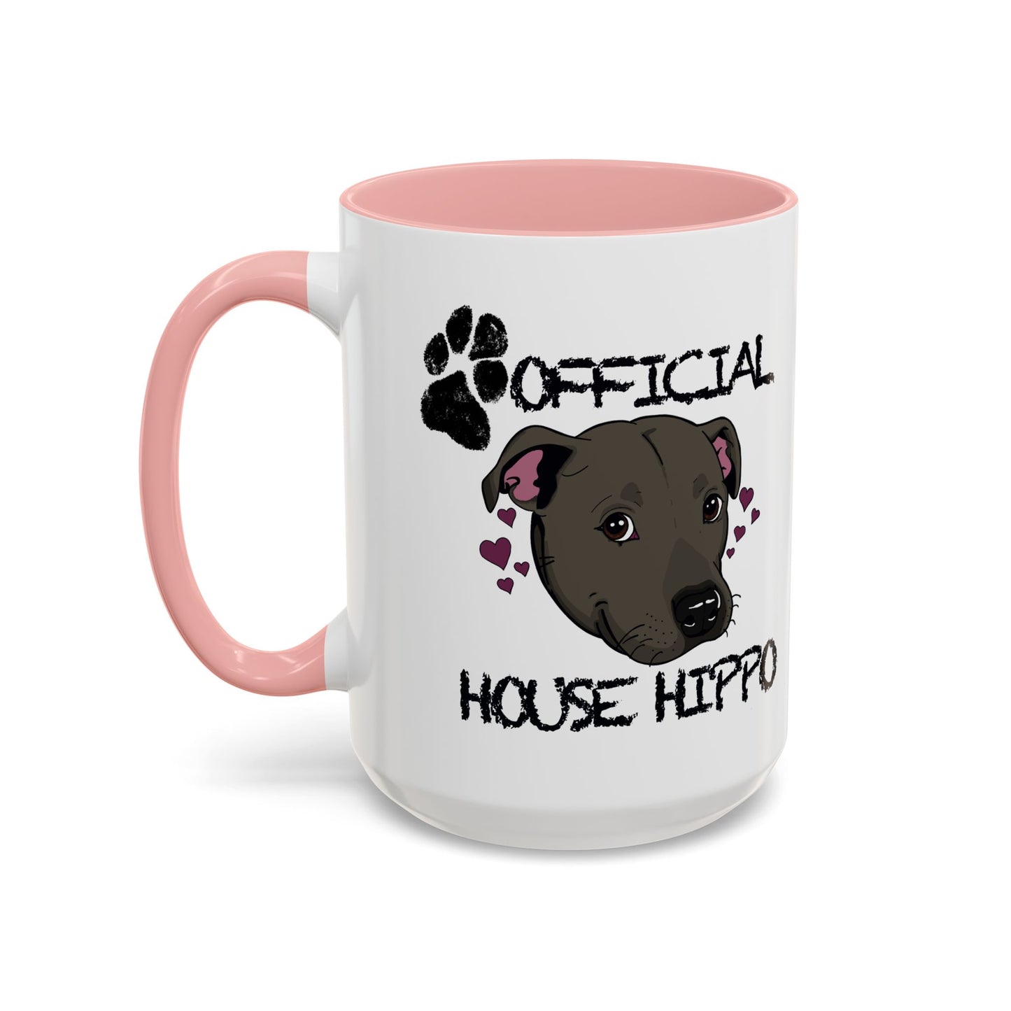 House Hippo Pawprint Mug (11 and 15oz)