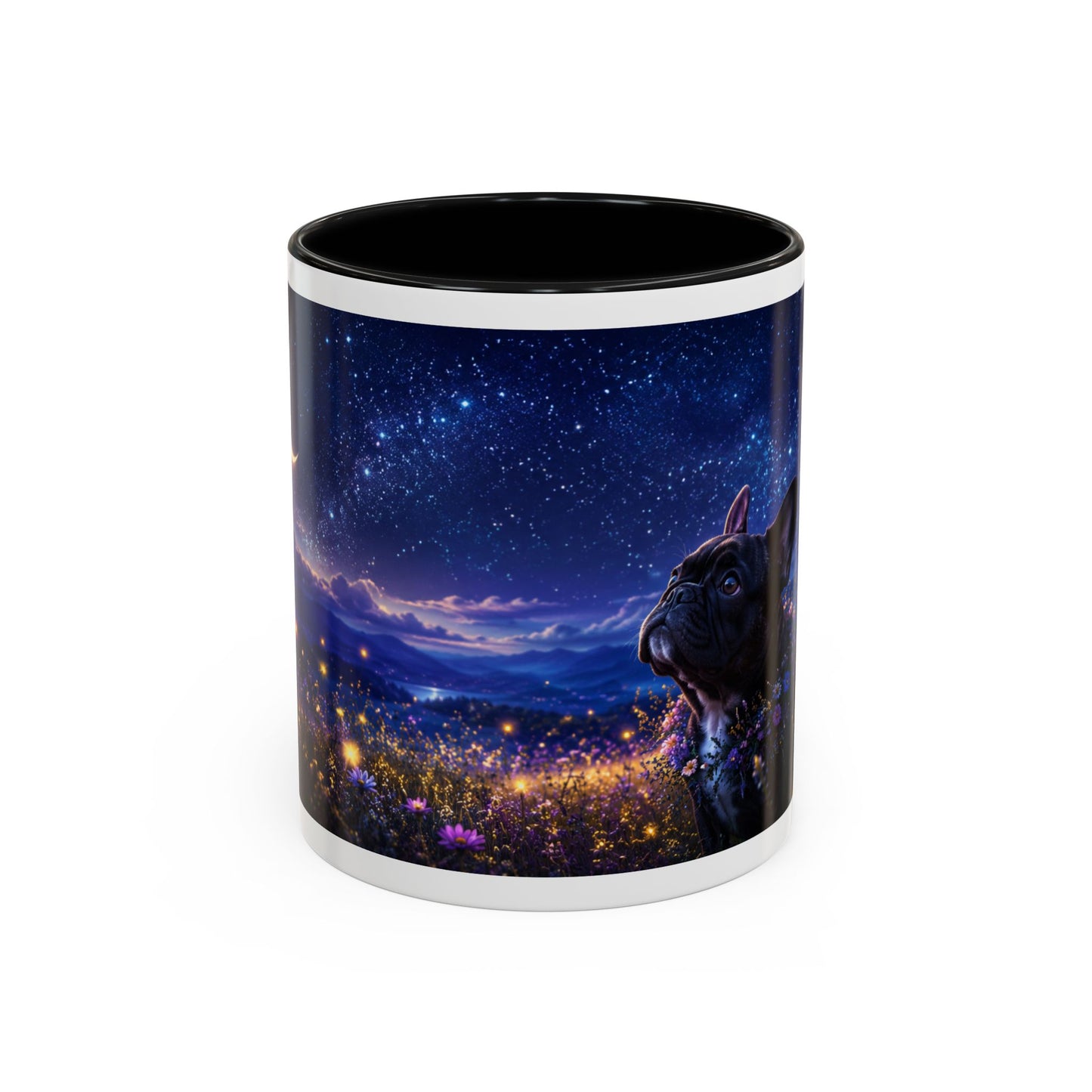 Starry Night French Bulldog Coffee Mug  (11oz)