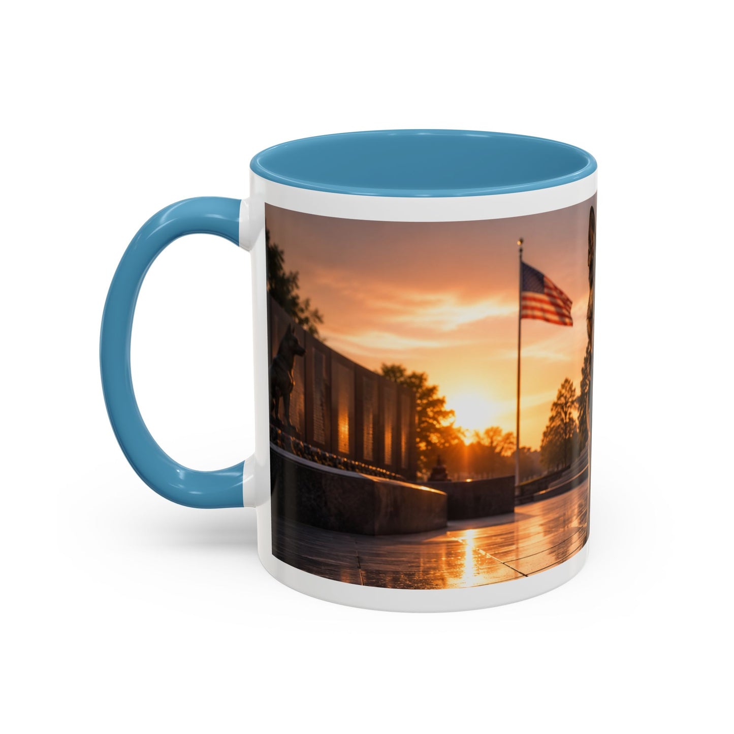 Patriotic K9 Police Dog Coffee Mug (11oz)