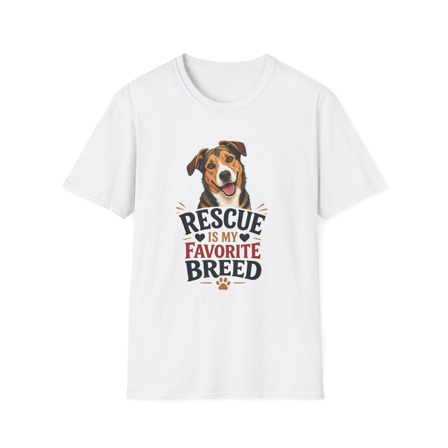 Rescue Is My Favorite Breed T-Shirt