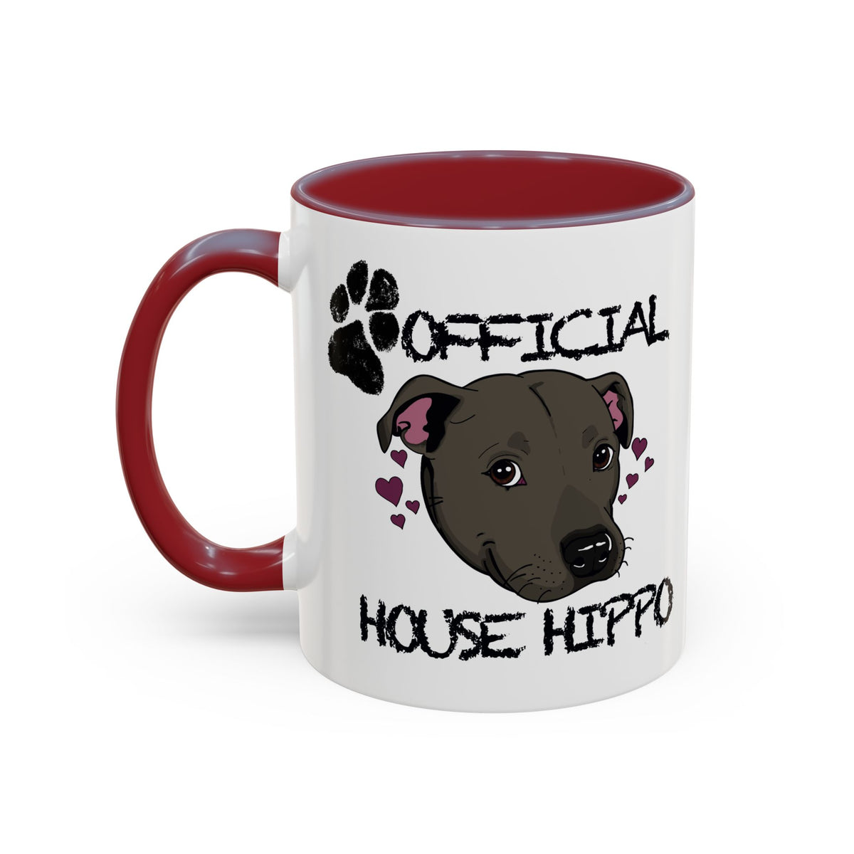 House Hippo Pawprint Mug (11 and 15oz)