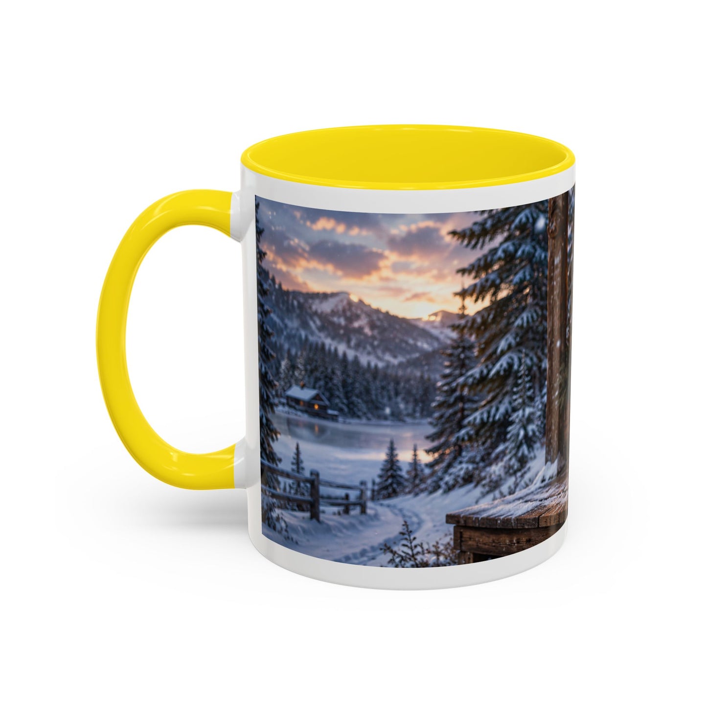 Golden Retriever Winter Holiday Coffee Mug (11oz)