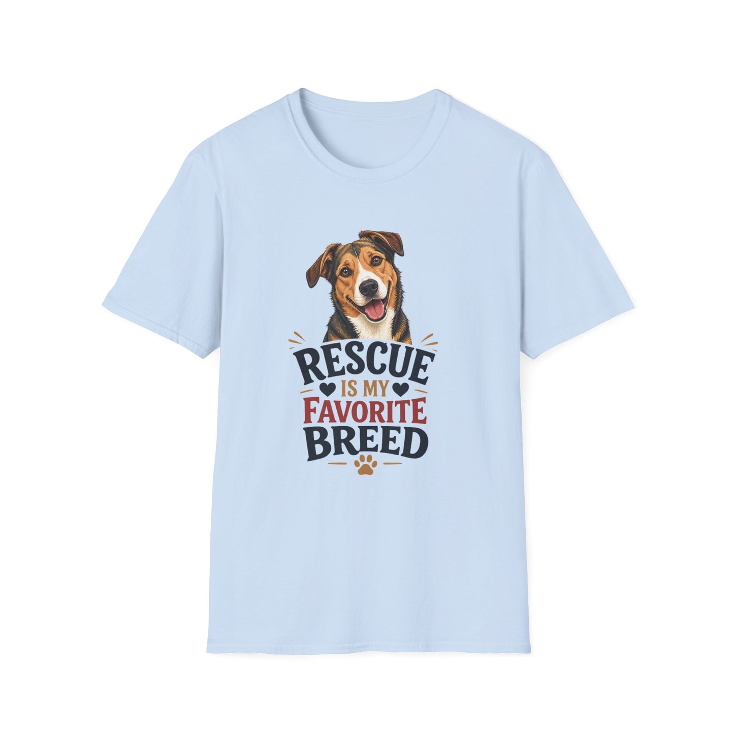 Rescue Is My Favorite Breed T-Shirt