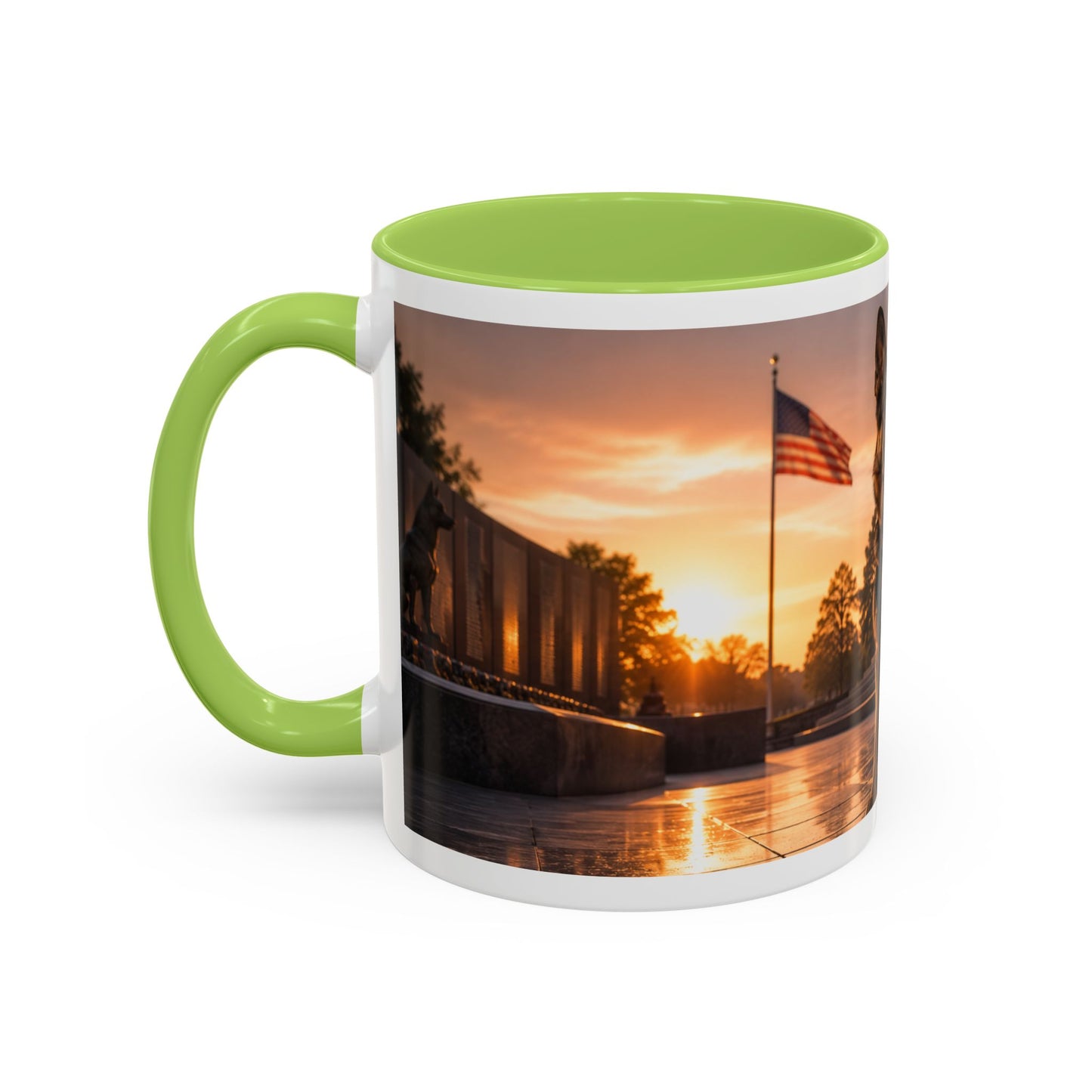 Patriotic K9 Police Dog Coffee Mug (11oz)