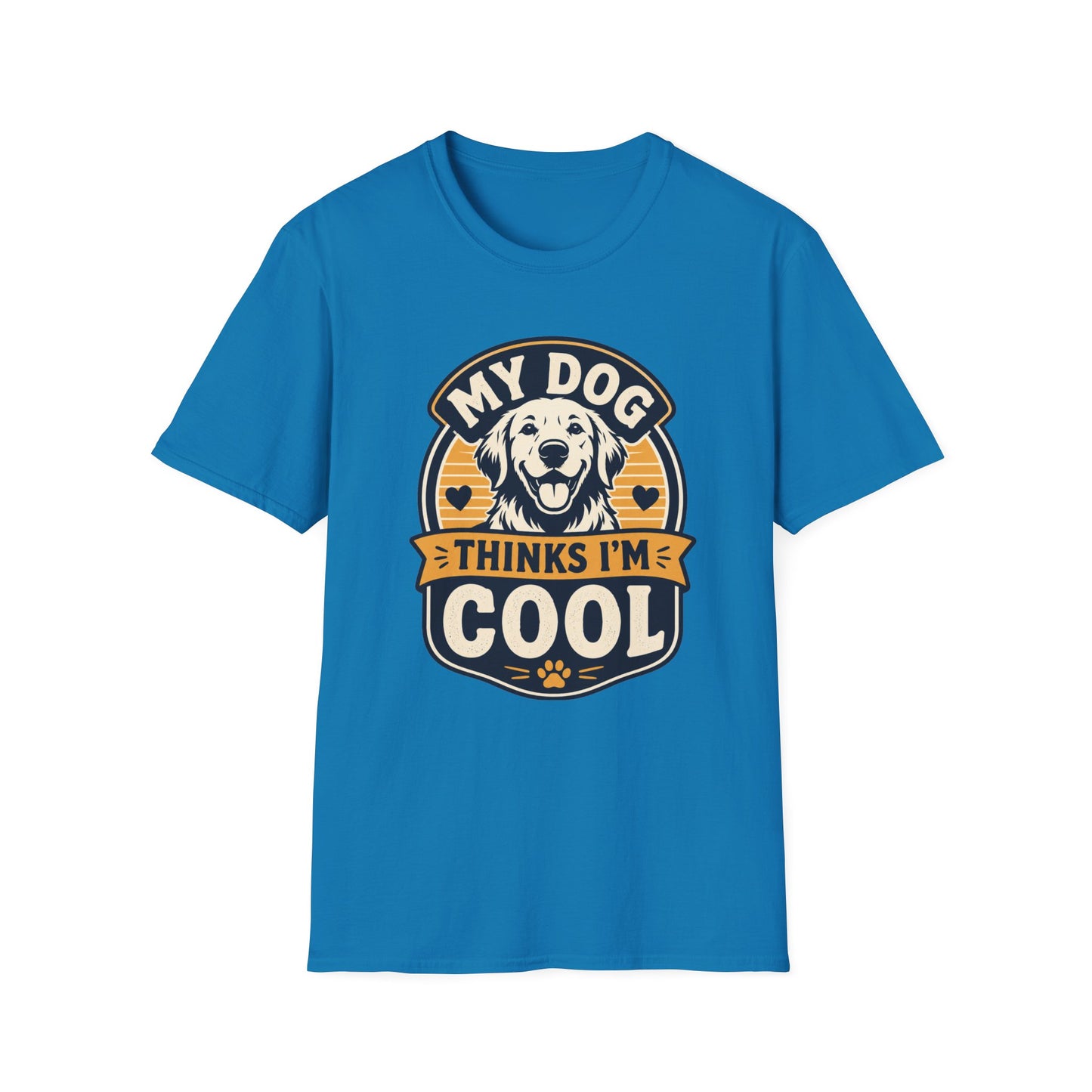 Dog T-Shirt — My Dog Thinks I'm Cool