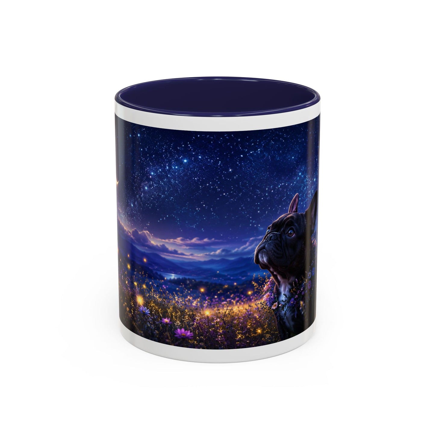 Starry Night French Bulldog Coffee Mug  (11oz)
