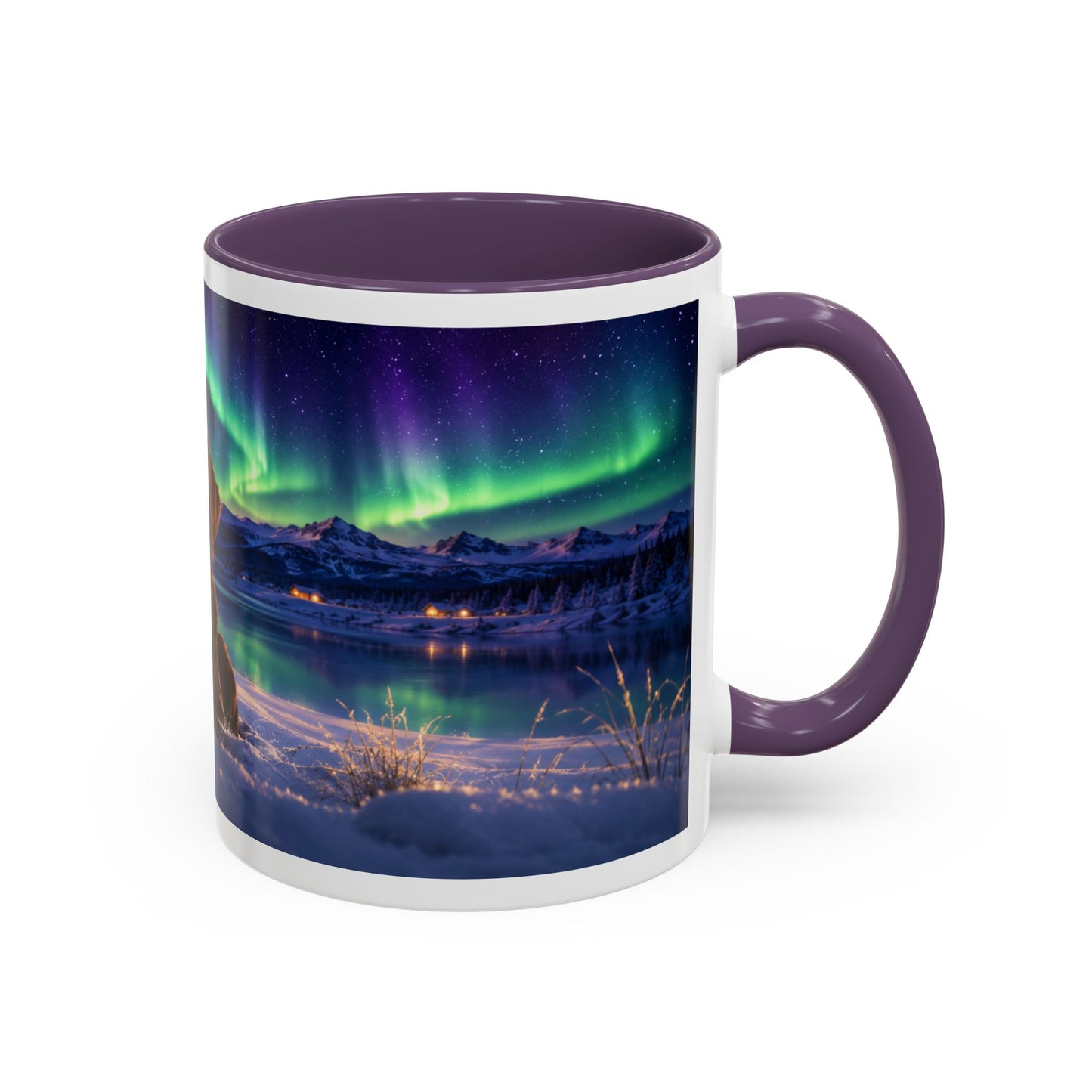 Chocolate Lab Aurora Coffee Mug (11oz)