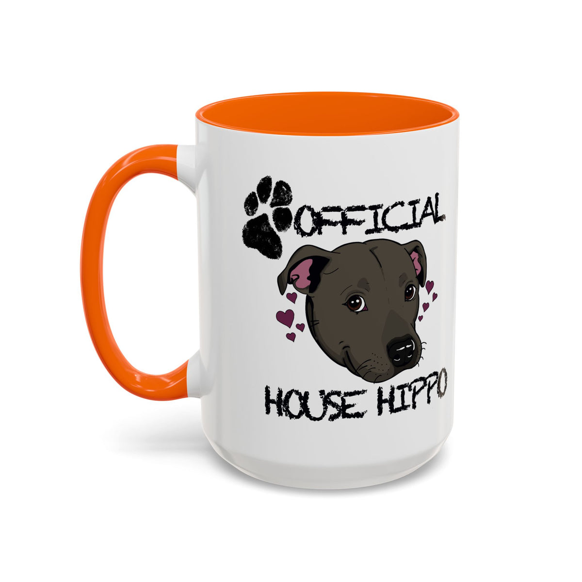House Hippo Pawprint Mug (11 and 15oz)