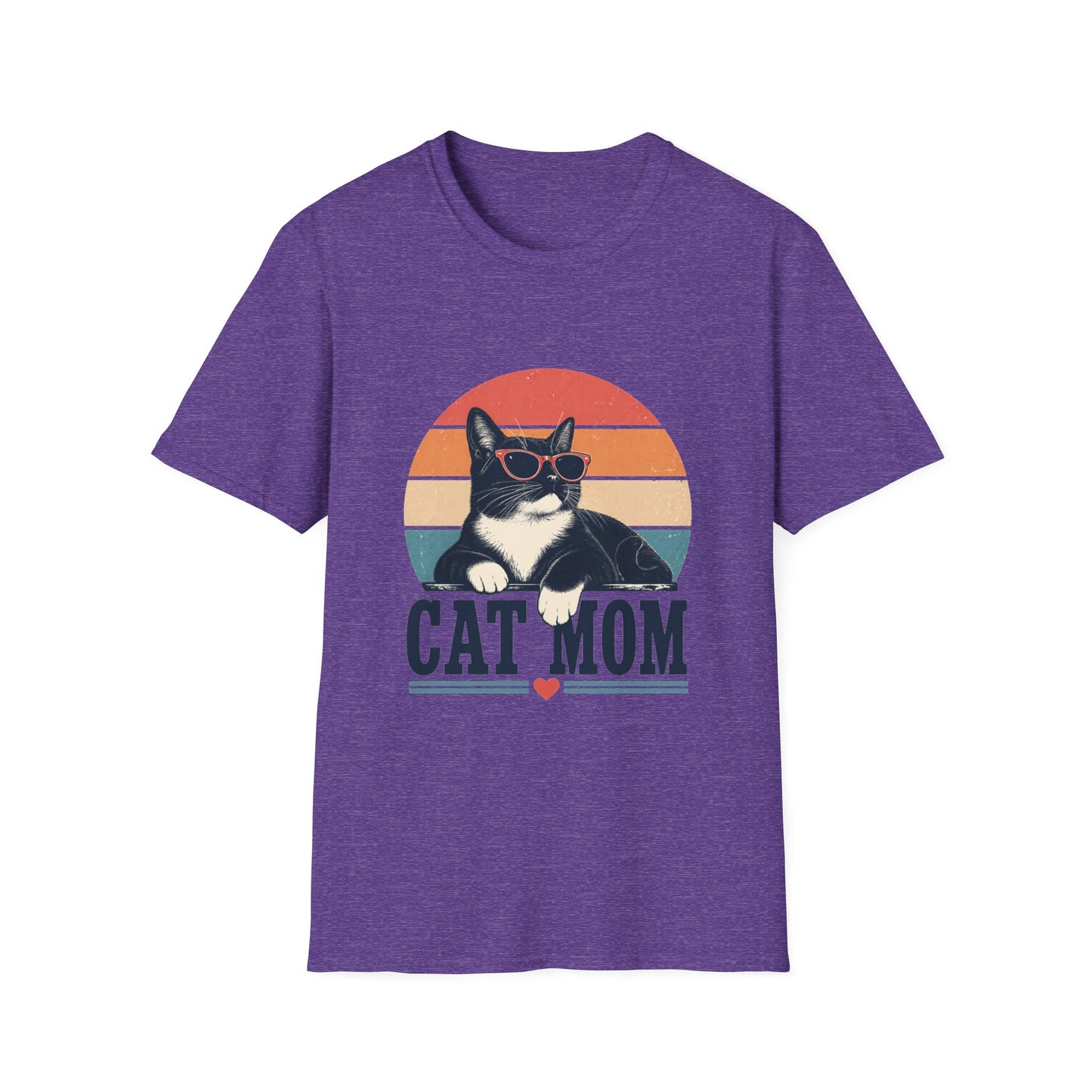 Cat Mom T-Shirt Tuxedo Cat