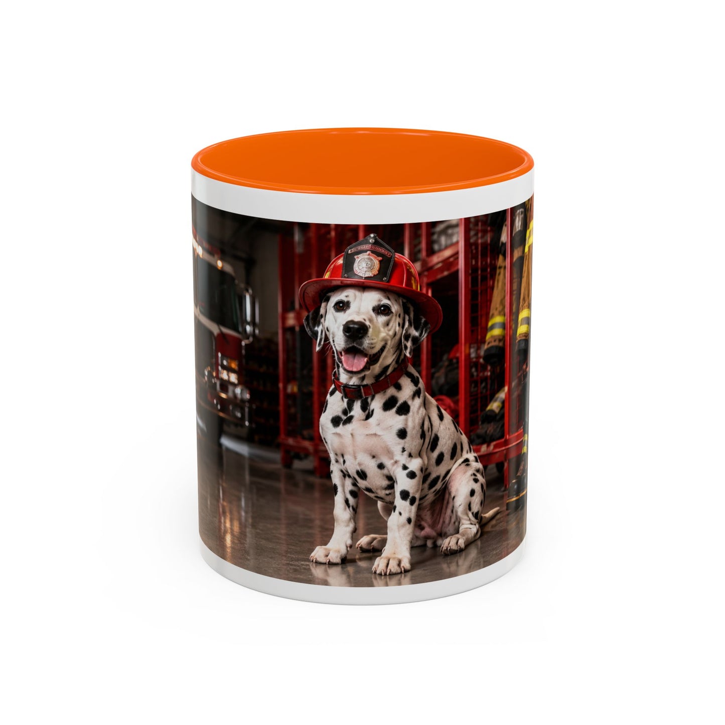 Firefighter Dalmatian Coffee Mug  (11oz)