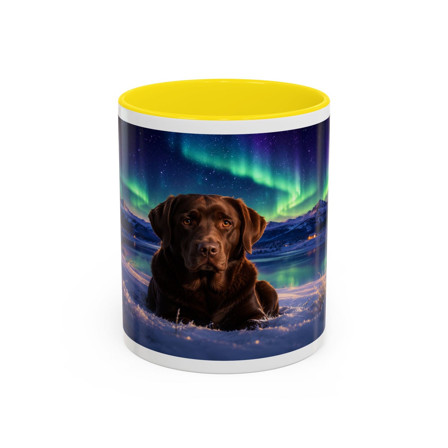 Chocolate Lab Aurora Coffee Mug (11oz)