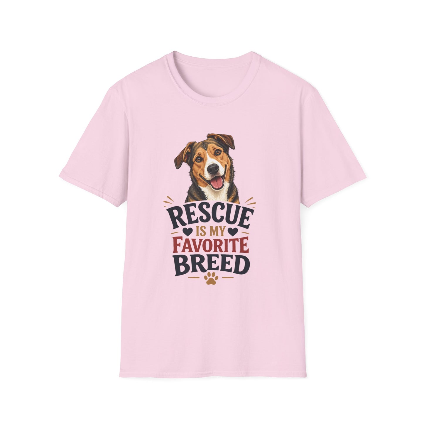 Rescue Is My Favorite Breed T-Shirt